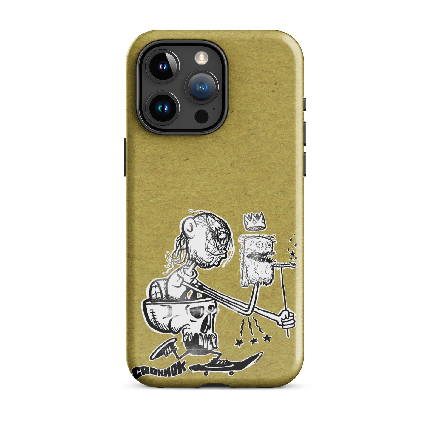 iPhone case - Skateboarding AS0019 Yellow