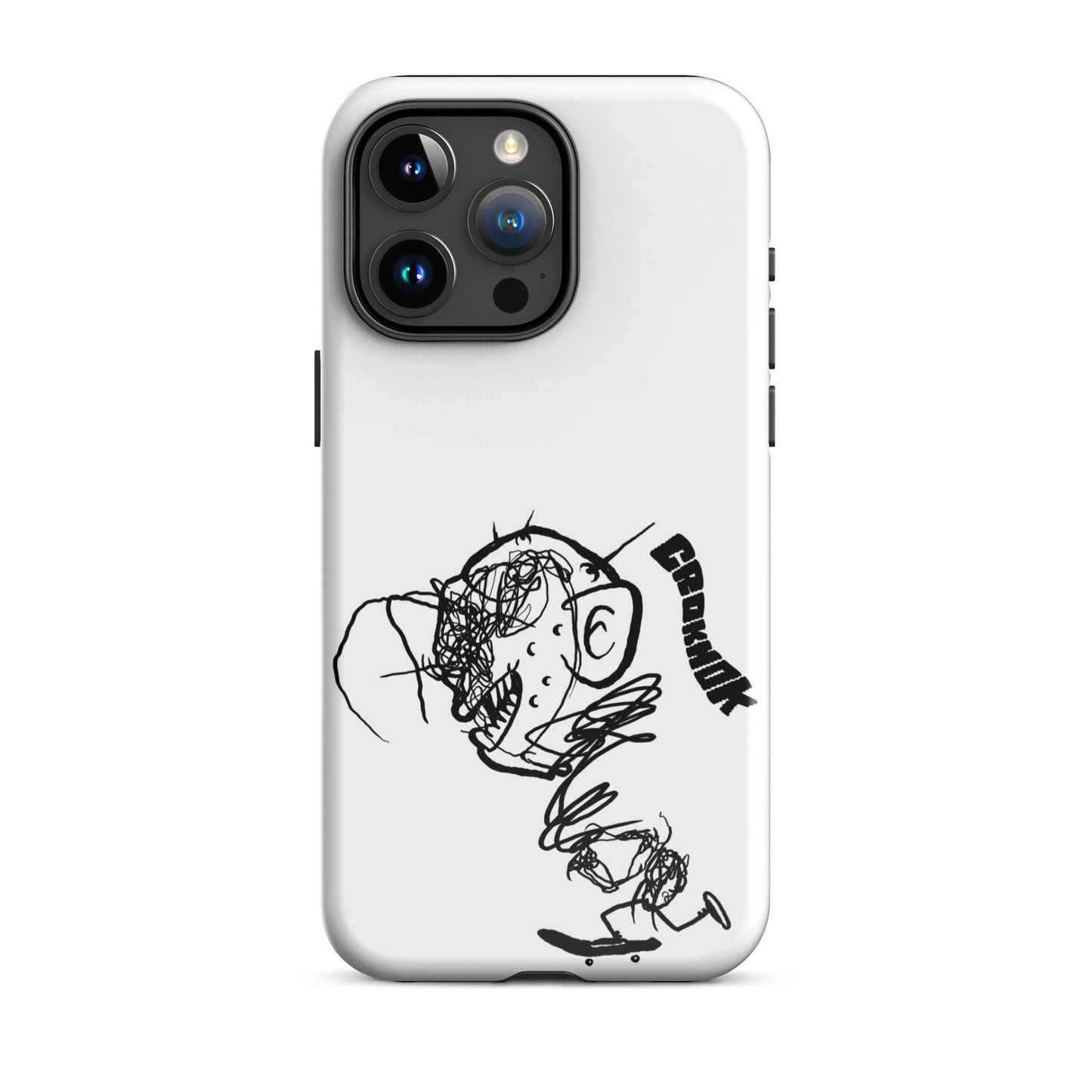 iPhone case - Skateboarding AS0021 White