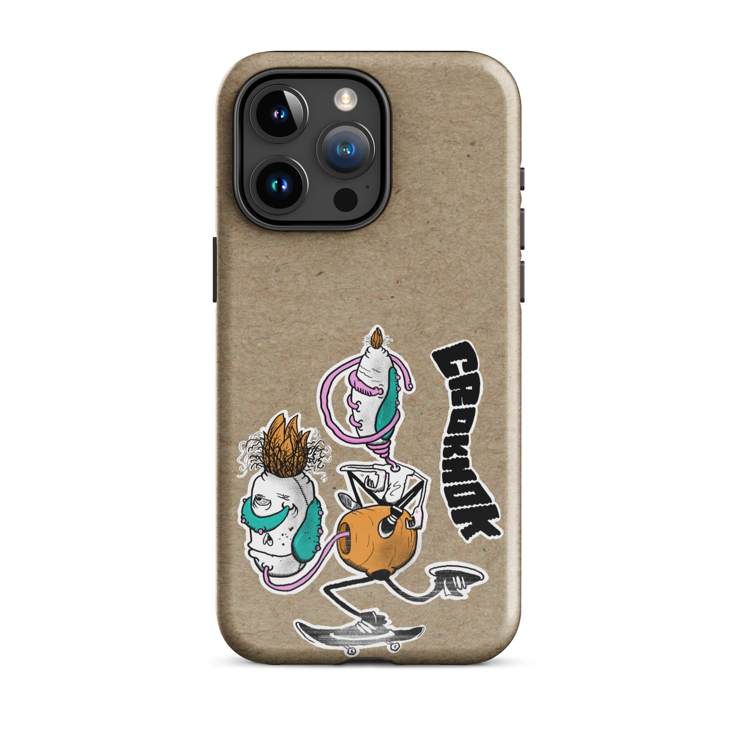 iPhone case - Skateboarding AS0025 beigh