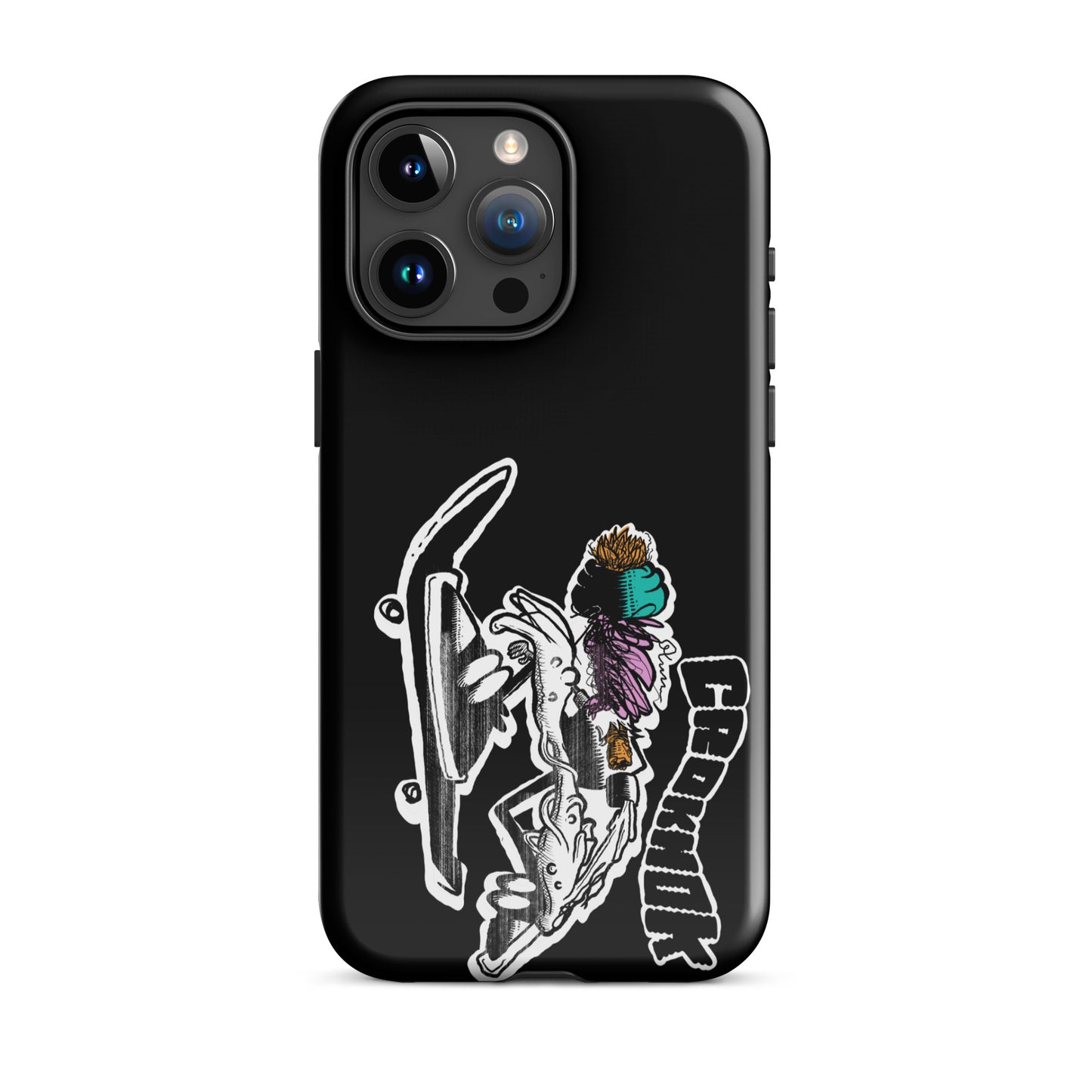 iPhone case - Skateboarding AS0035 Black