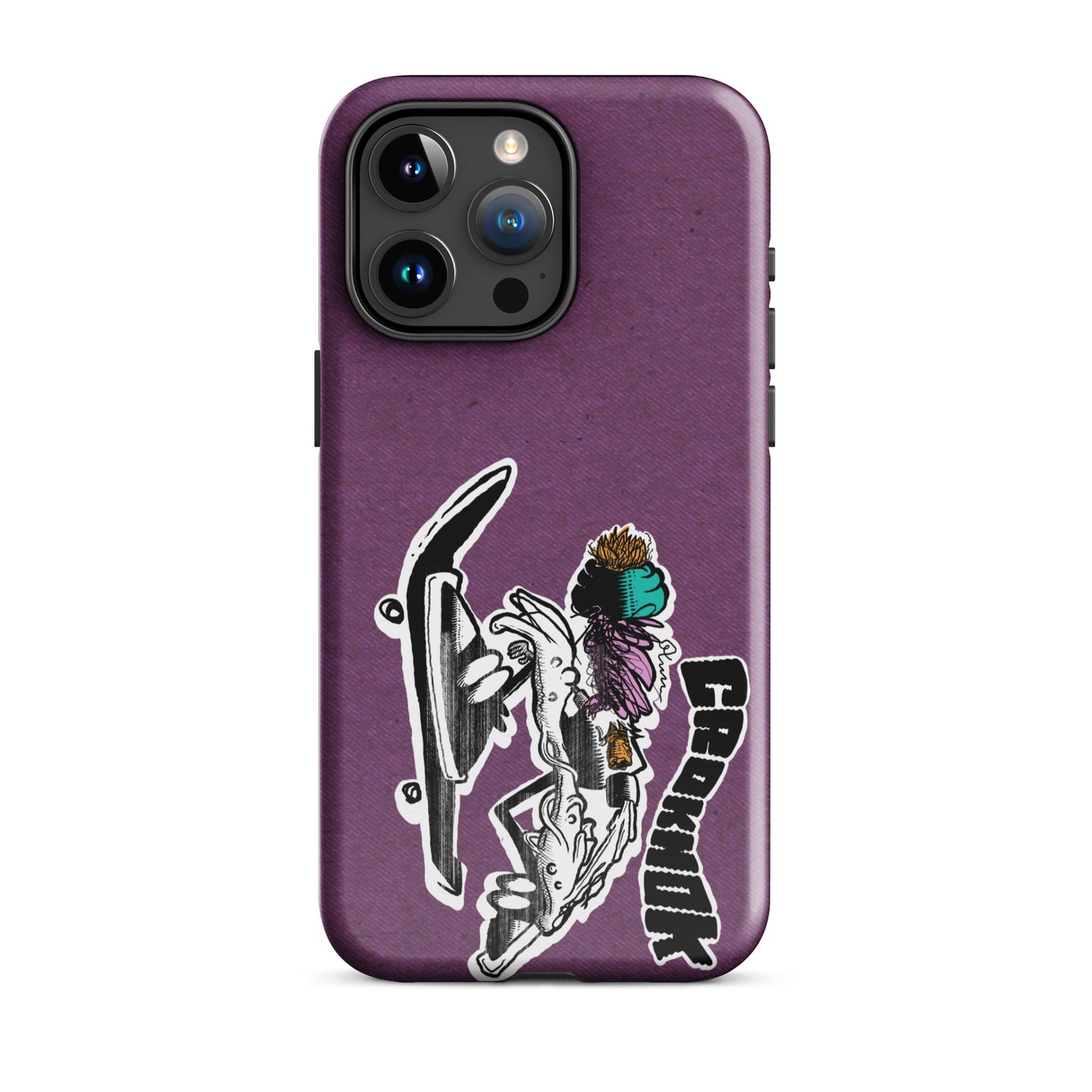 iPhone case - Skateboarding AS0035 Purple