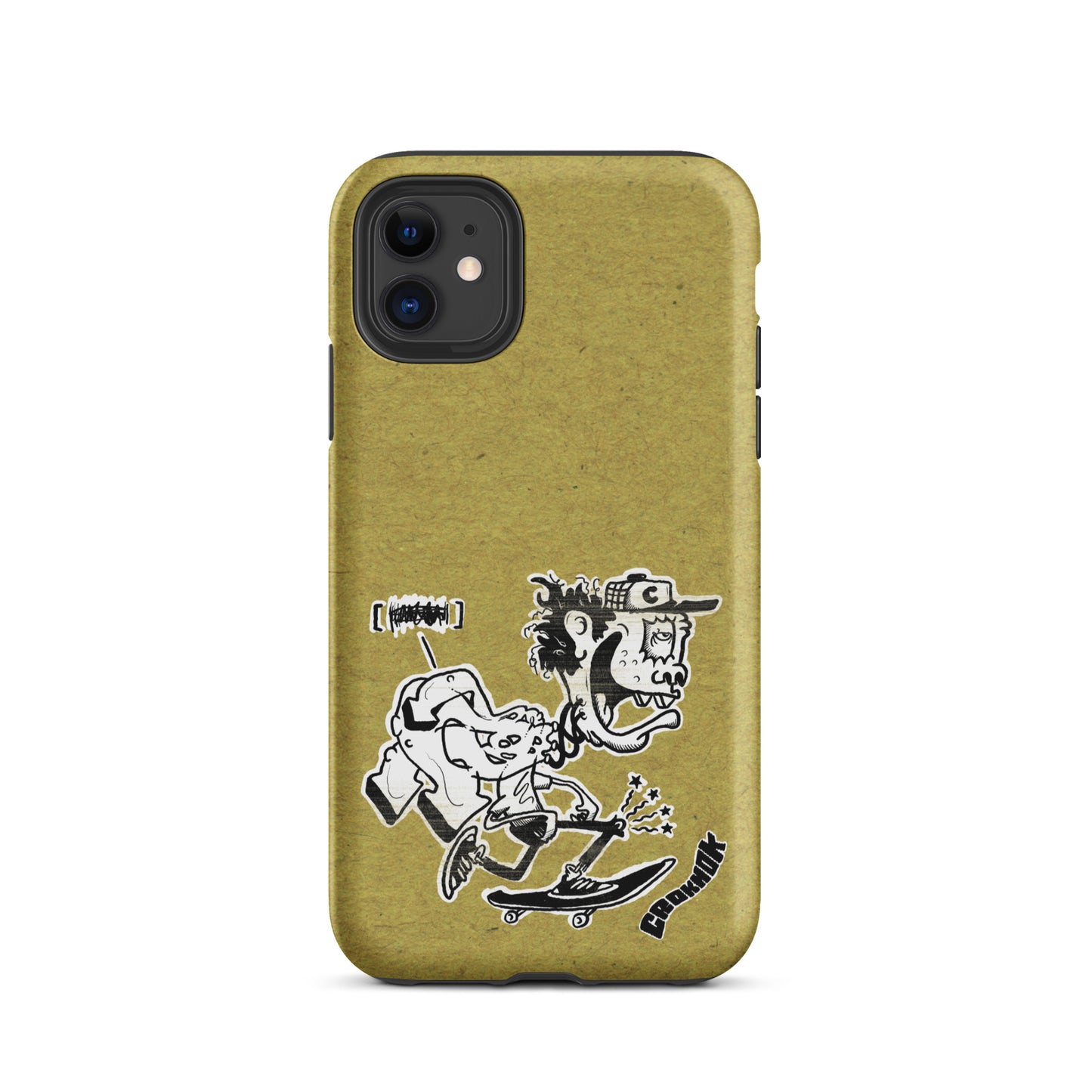 iPhone case - Skateboarding AS0017 Yellow