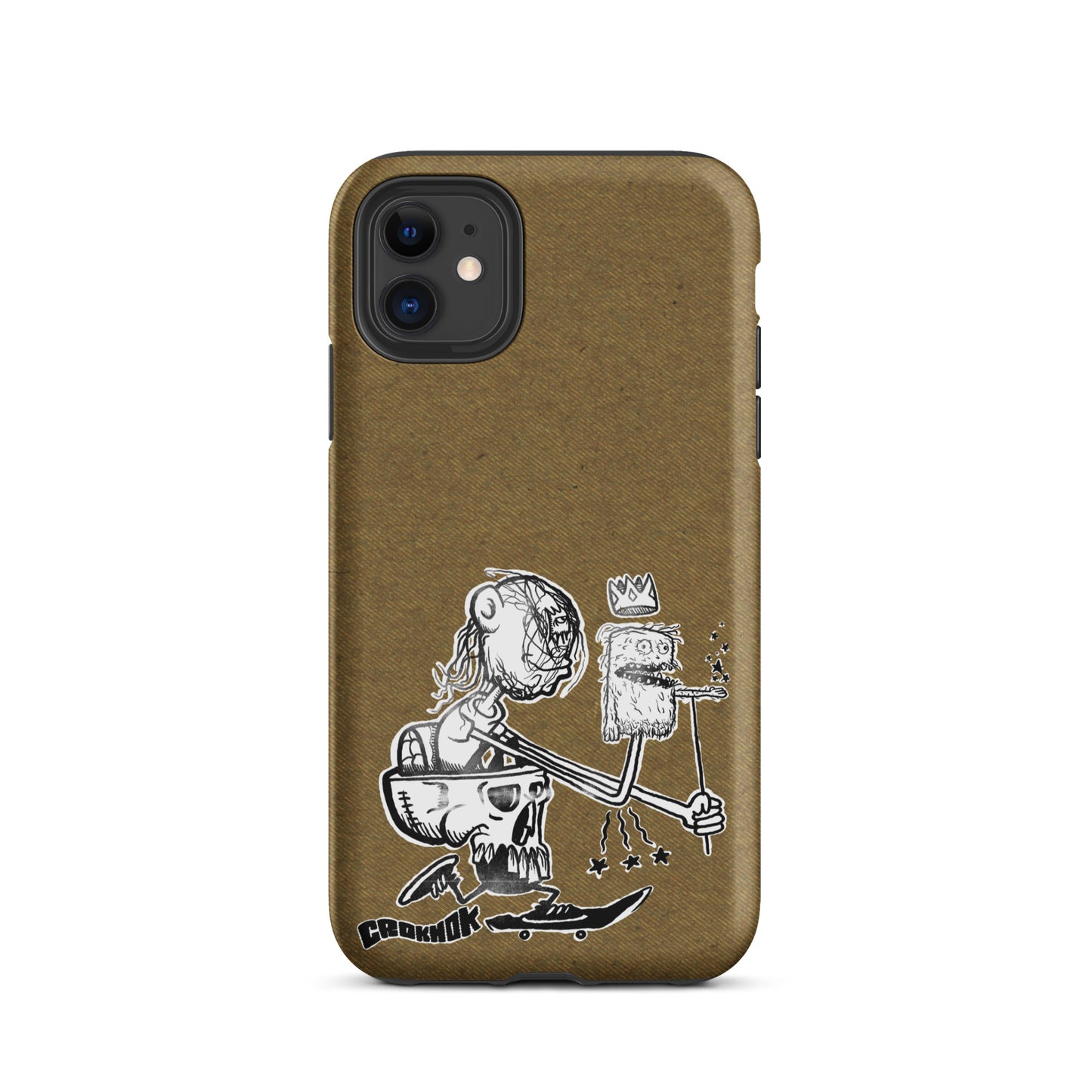 iPhone case - Skateboarding AS0019 Brown