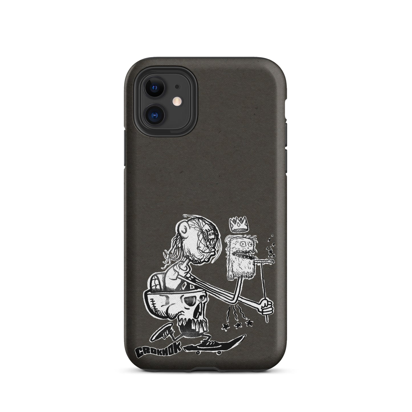 iPhone case - Skateboarding AS0019 Grey