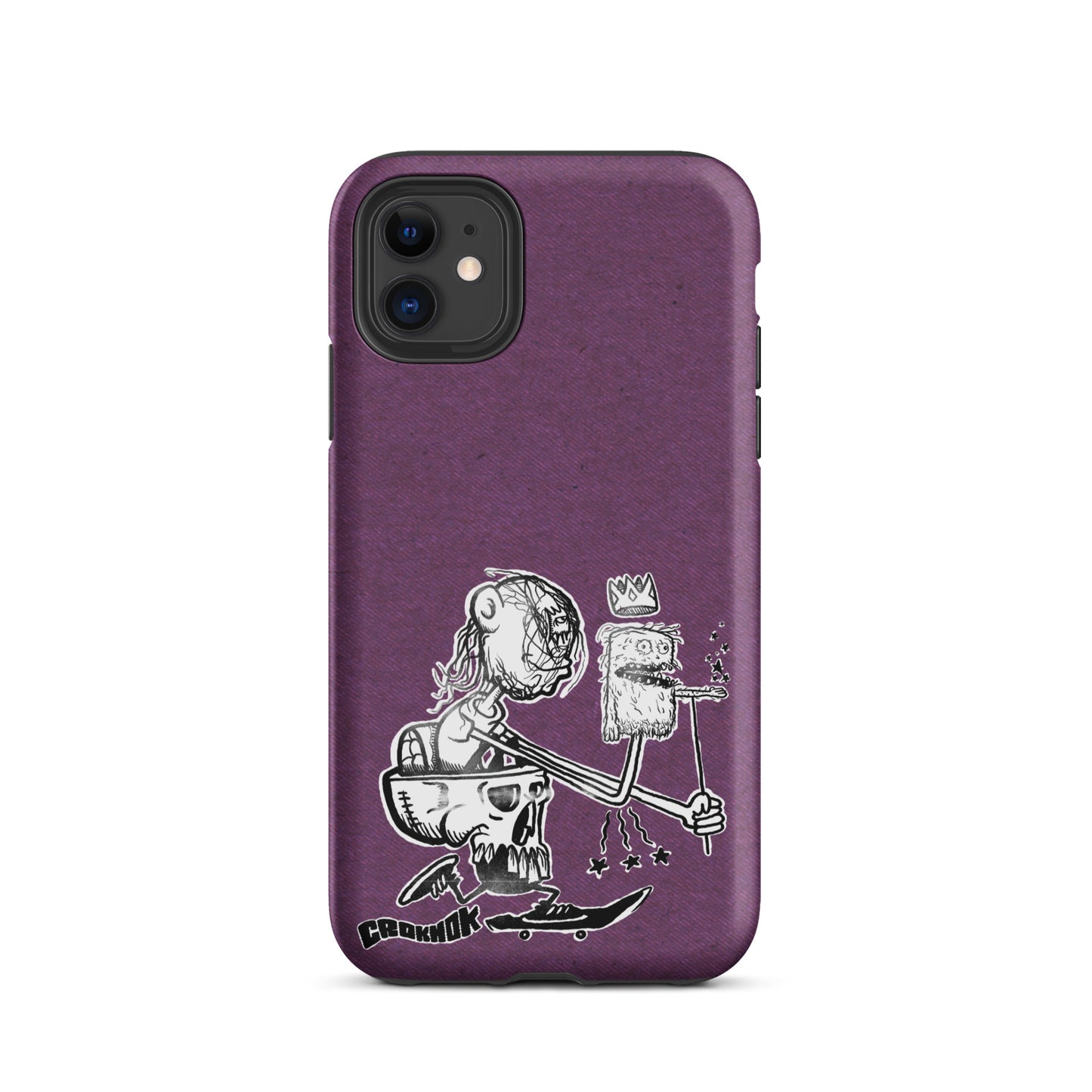 iPhone case - Skateboarding AS0019 Purple