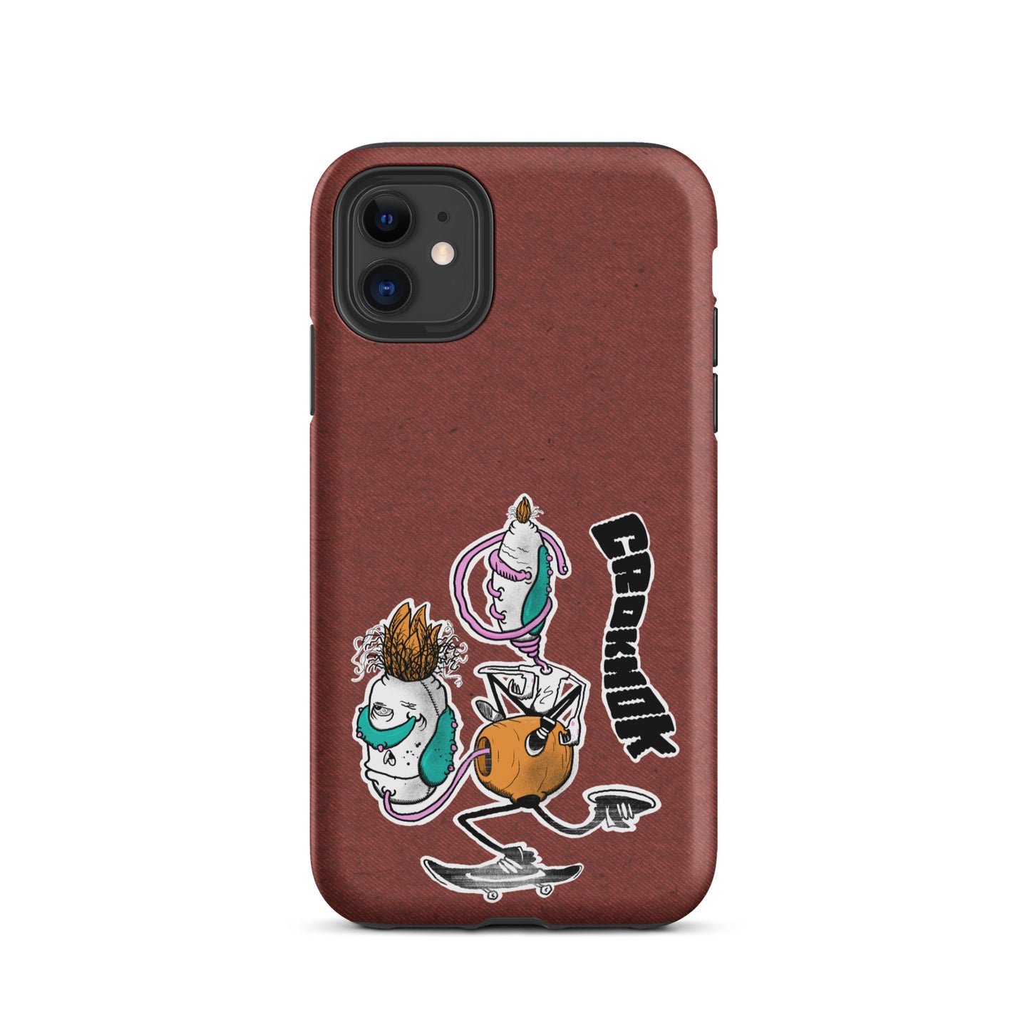 iPhone case - Skateboarding AS0025 Red