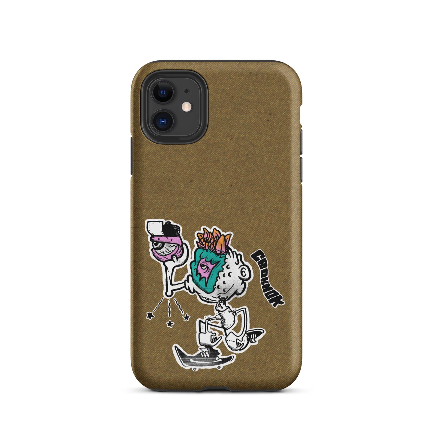 iPhone case - Skateboarding AS0025 Brown