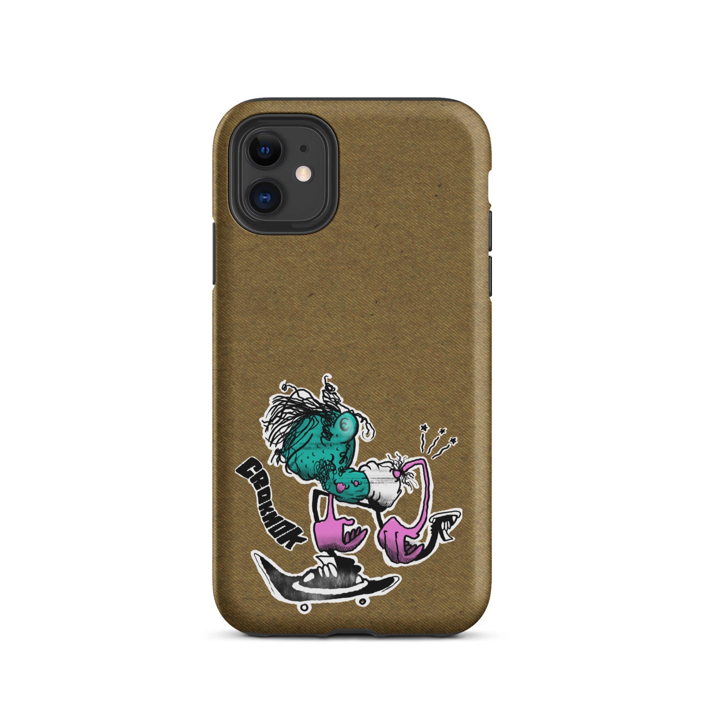 iPhone case - Skateboarding AS0028 Brown