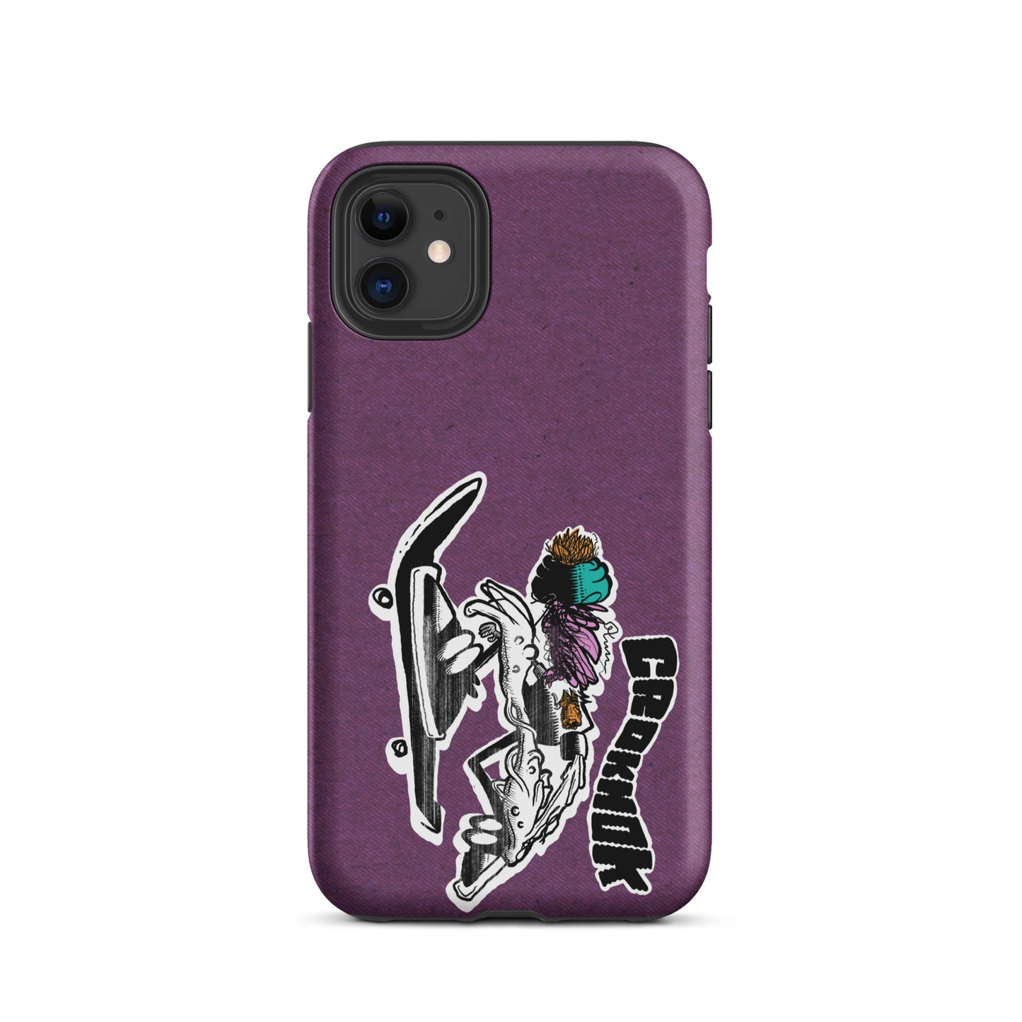 iPhone case - Skateboarding AS0035 Purple