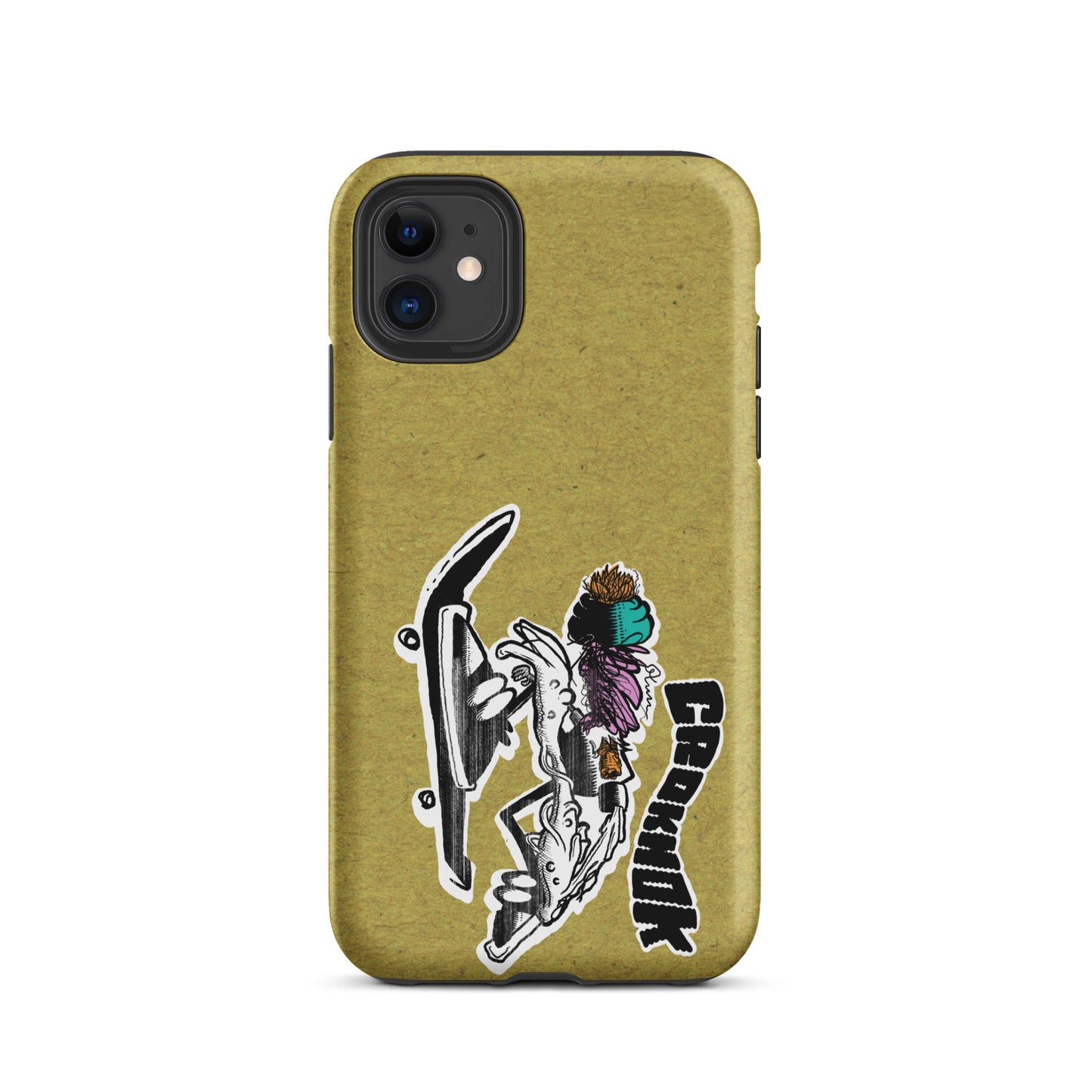 iPhone case - Skateboarding AS0035 Yellow