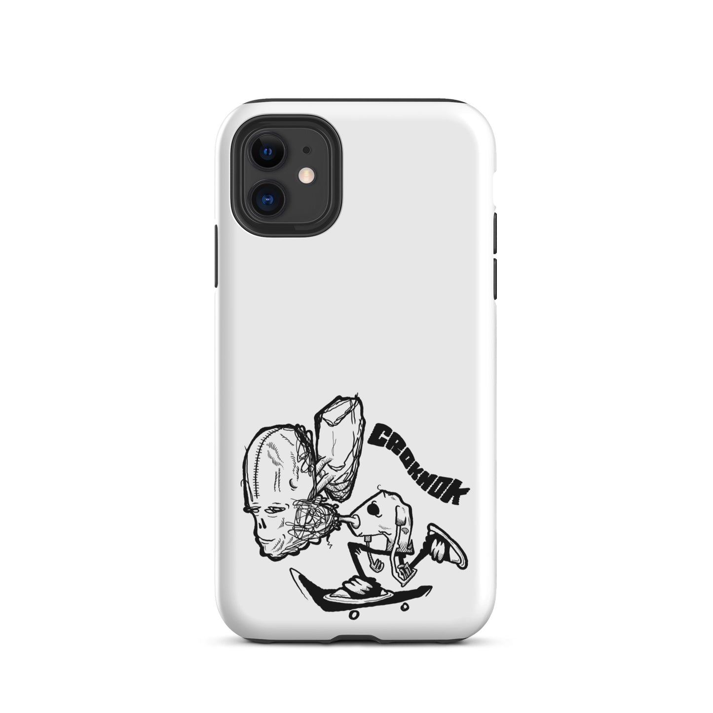 iPhone case - Skateboarding AS0037 White