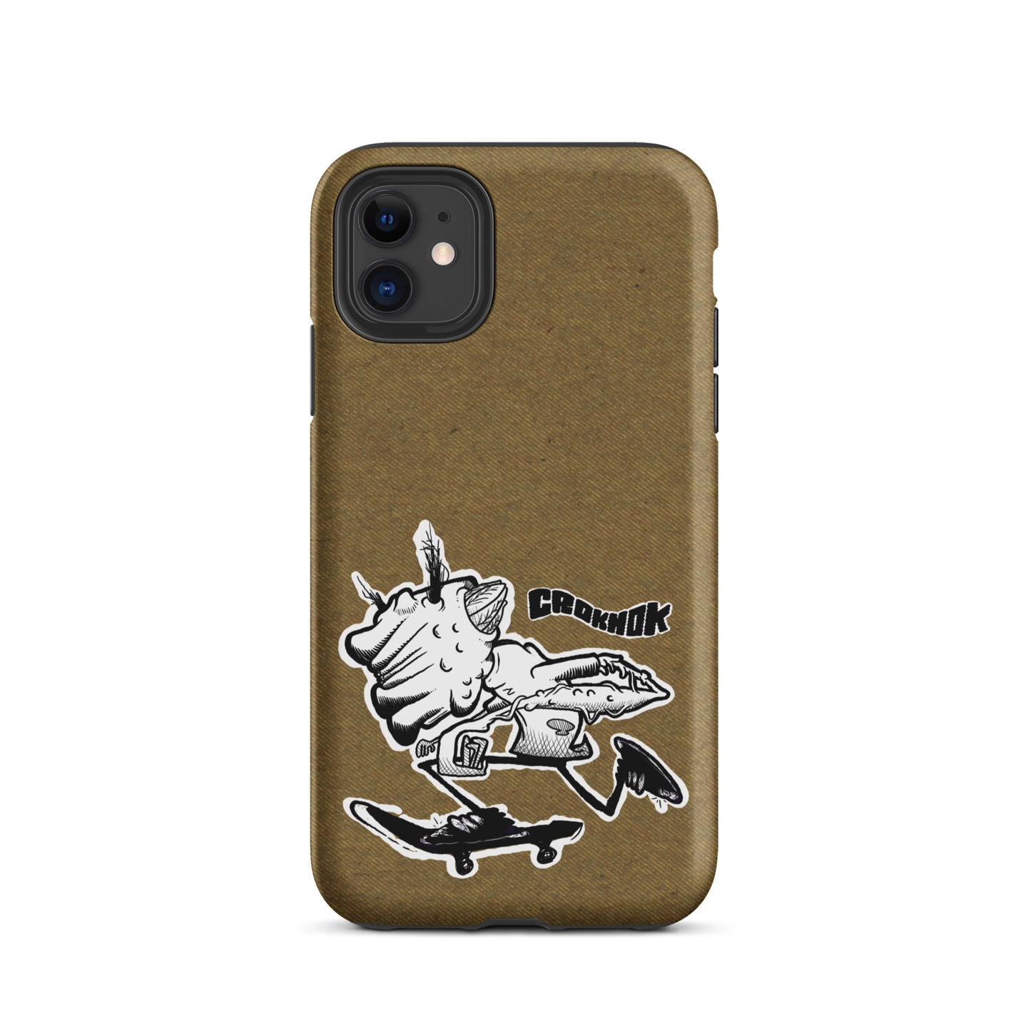 iPhone case - Skateboarding AS0036 Brown