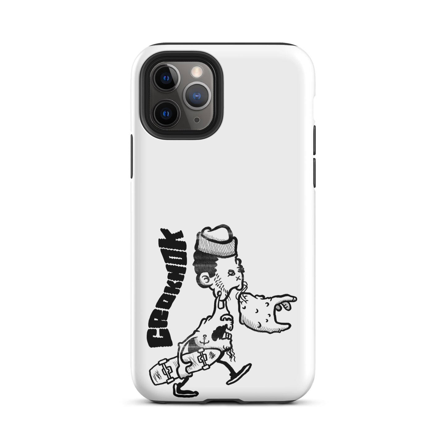 iPhone case - Skateboarding AS0010 White