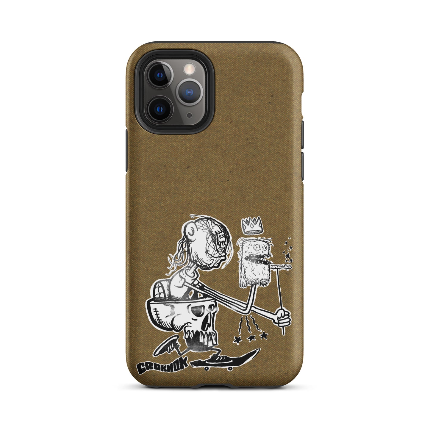 iPhone case - Skateboarding AS0019 Brown