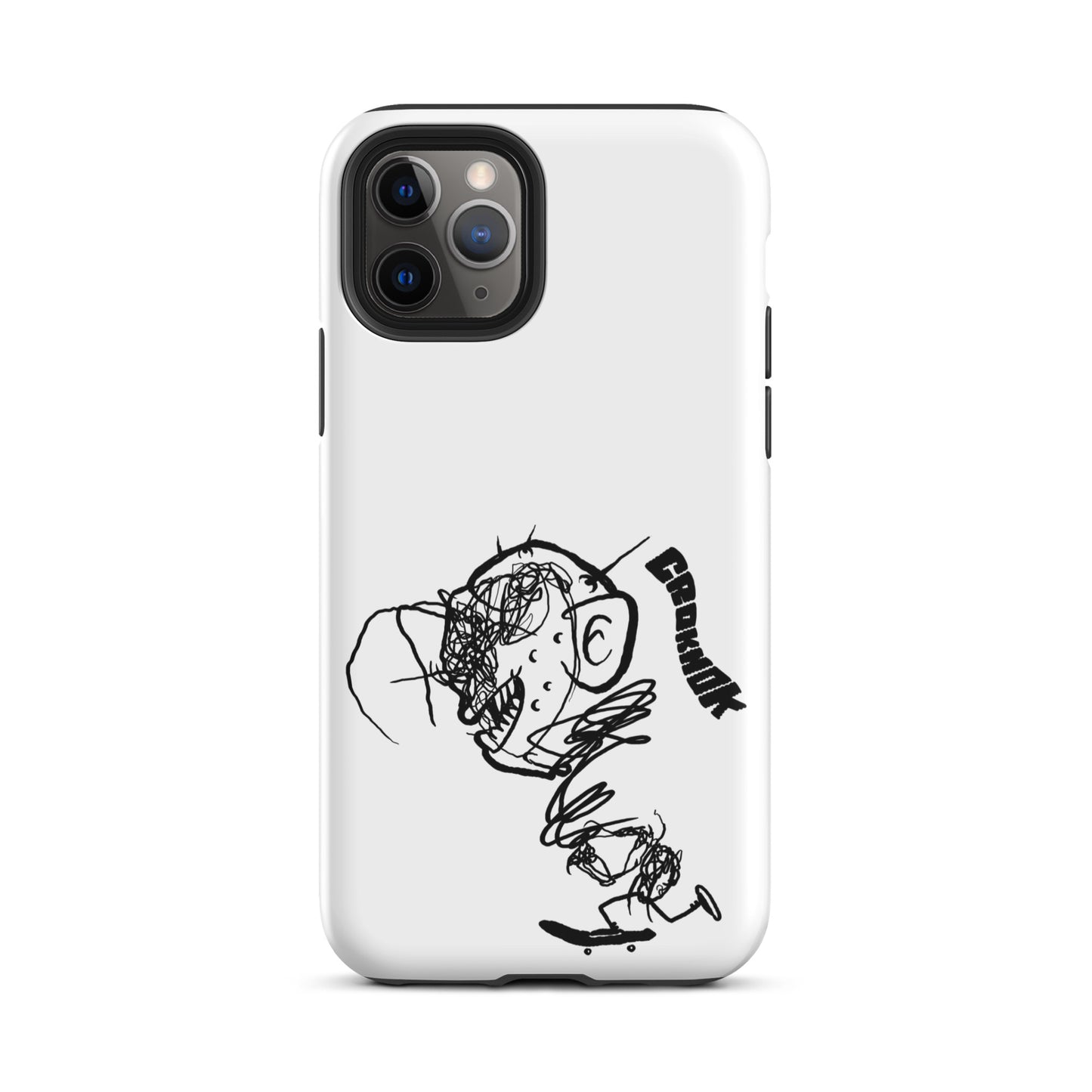 iPhone case - Skateboarding AS0021 White