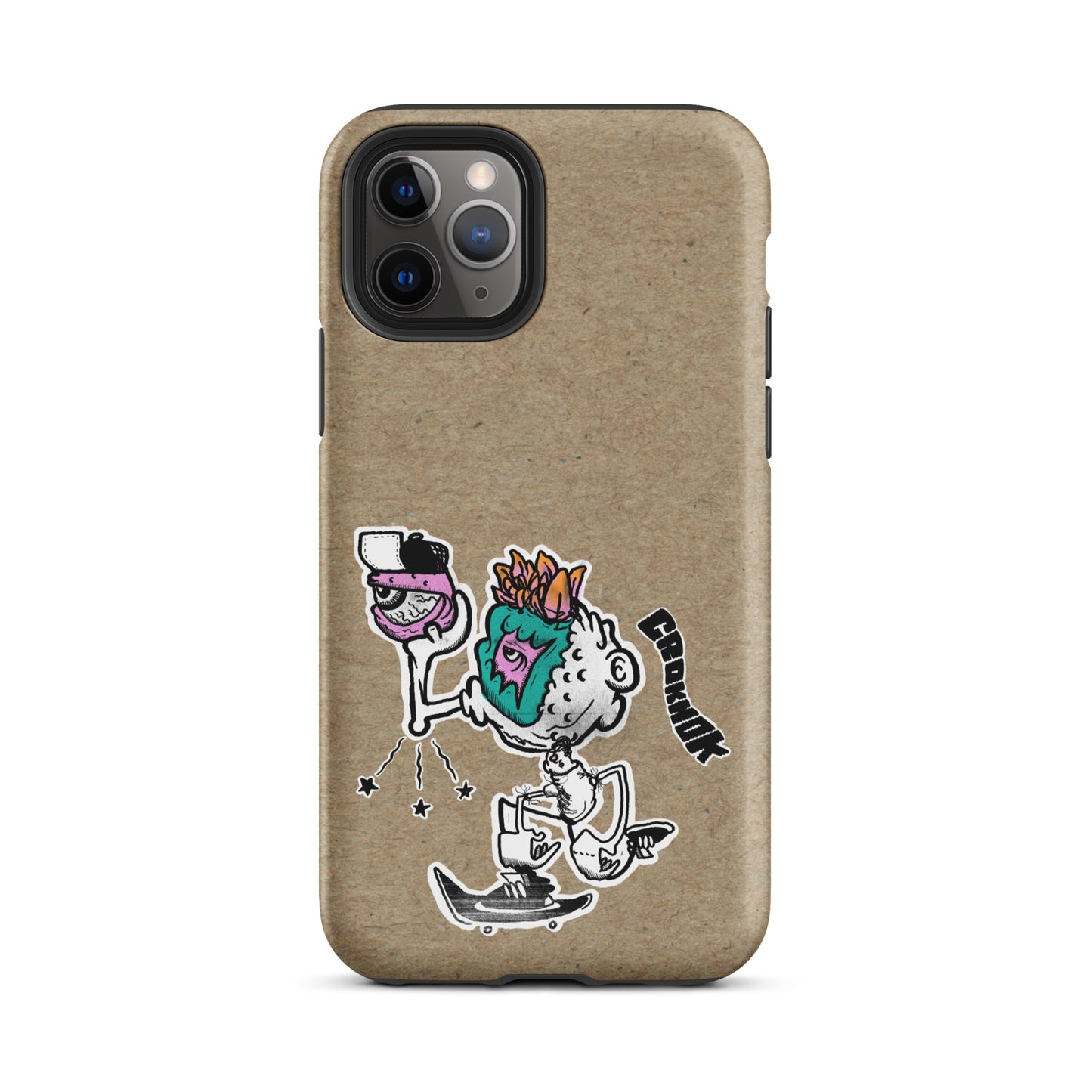iPhone case - Skateboarding AS0025 Beigh