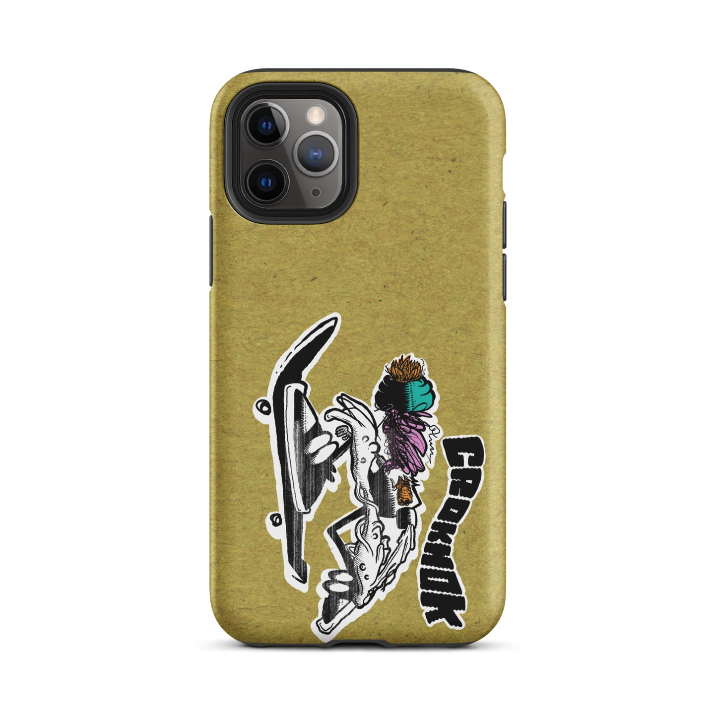 iPhone case - Skateboarding AS0035 Yellow