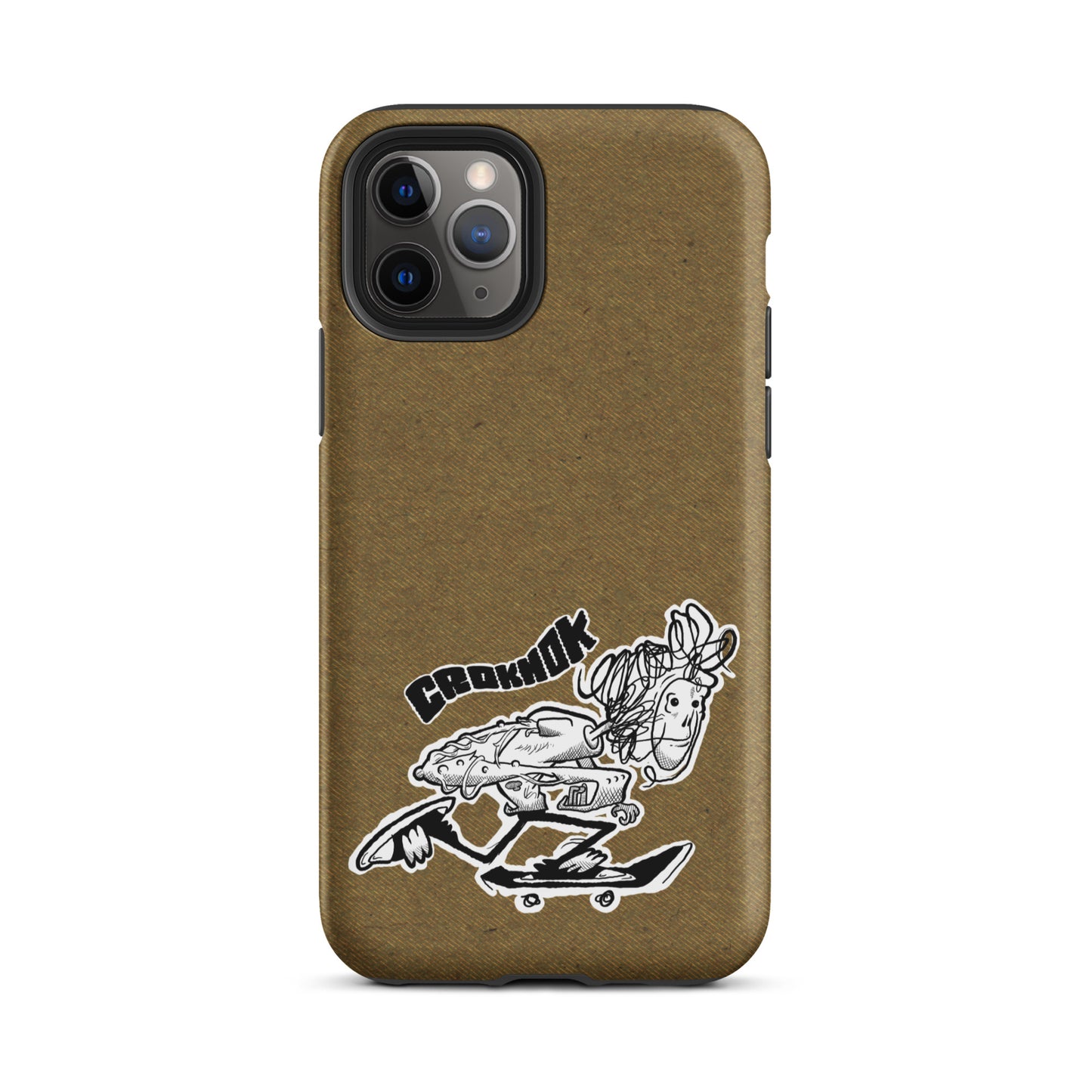 iPhone case - Skateboarding AS0039 Brown