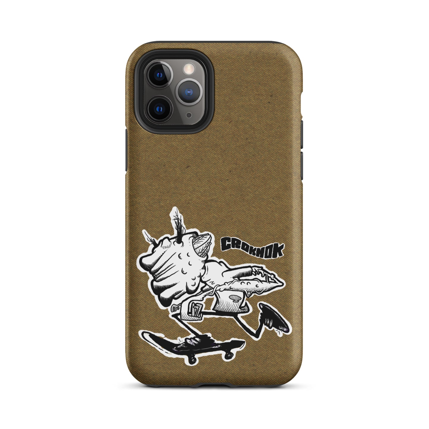 iPhone case - Skateboarding AS0036 Brown