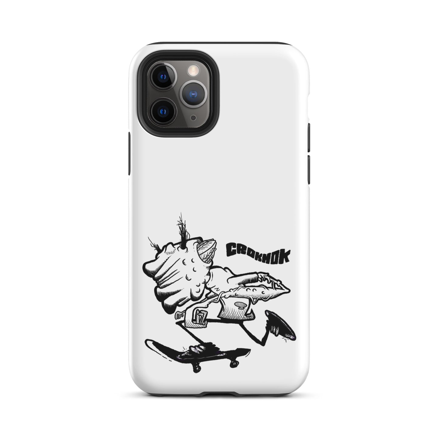 iPhone case - Skateboarding AS0036 White