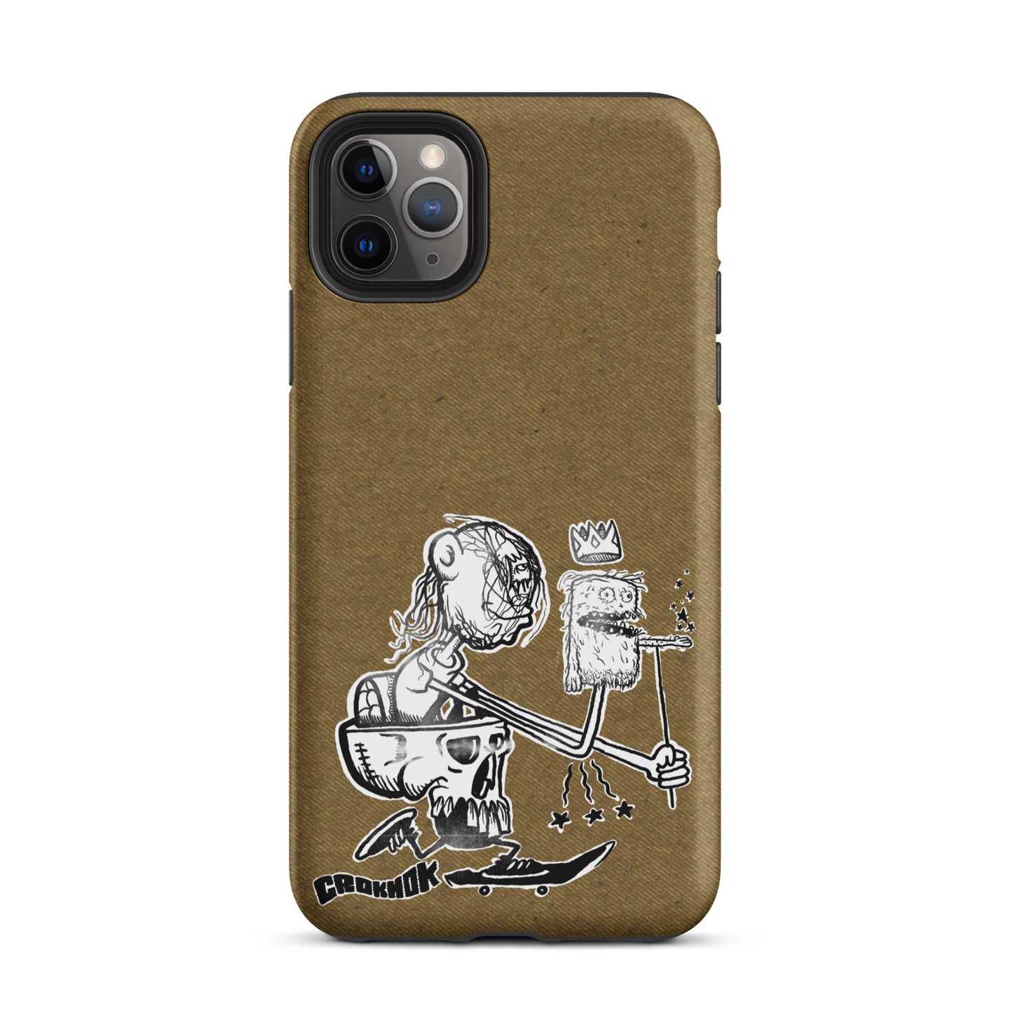 iPhone case - Skateboarding AS0019 Brown