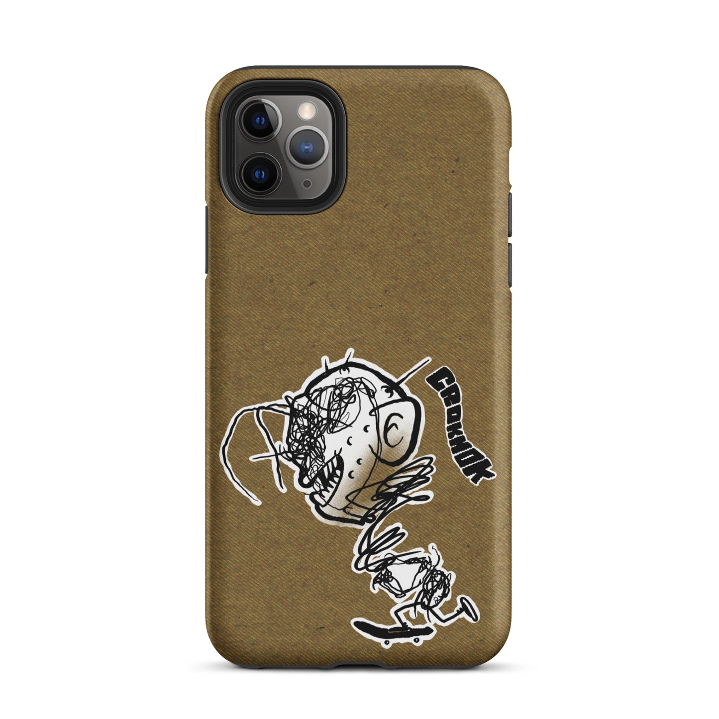 iPhone case - Skateboarding AS0021 Brown