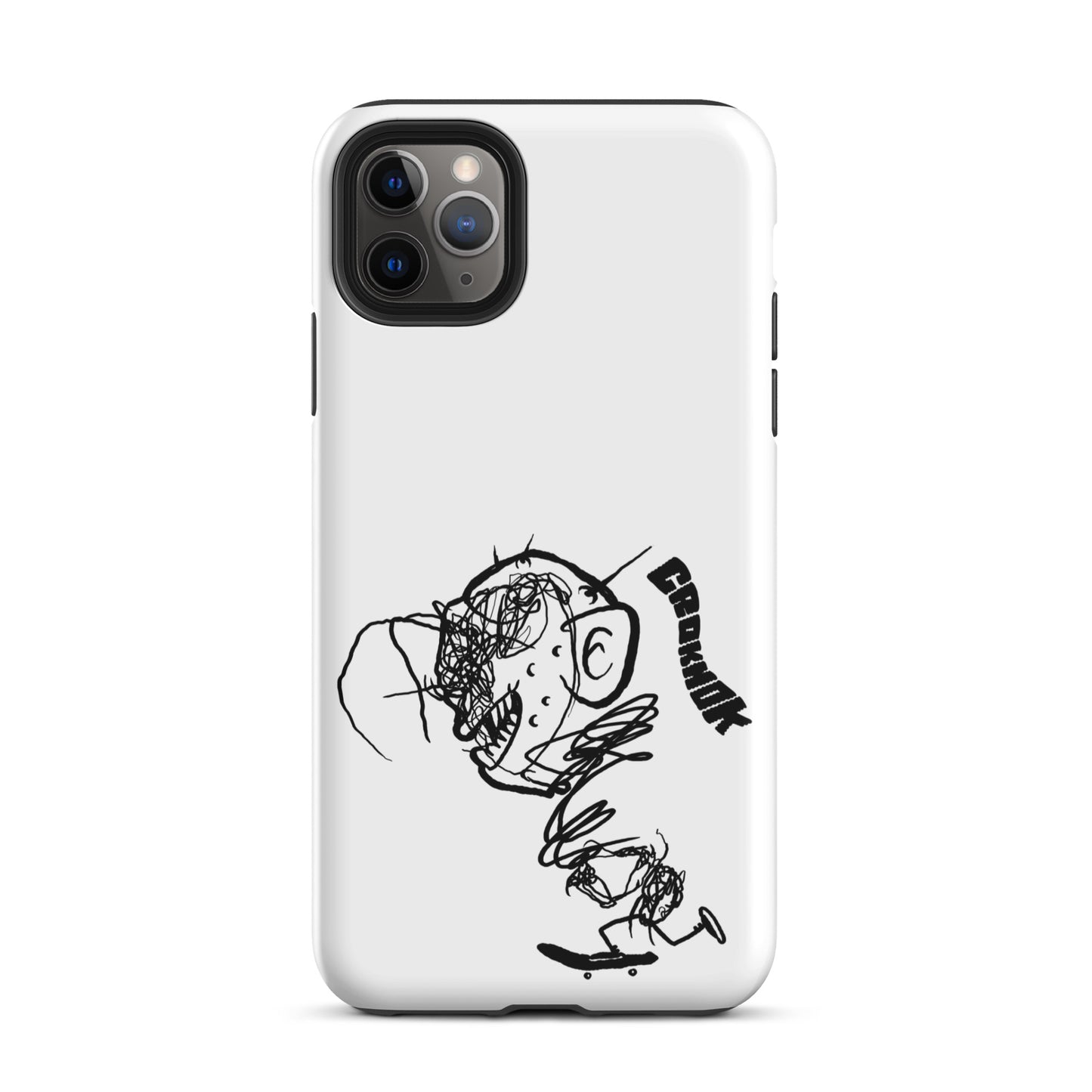 iPhone case - Skateboarding AS0021 White