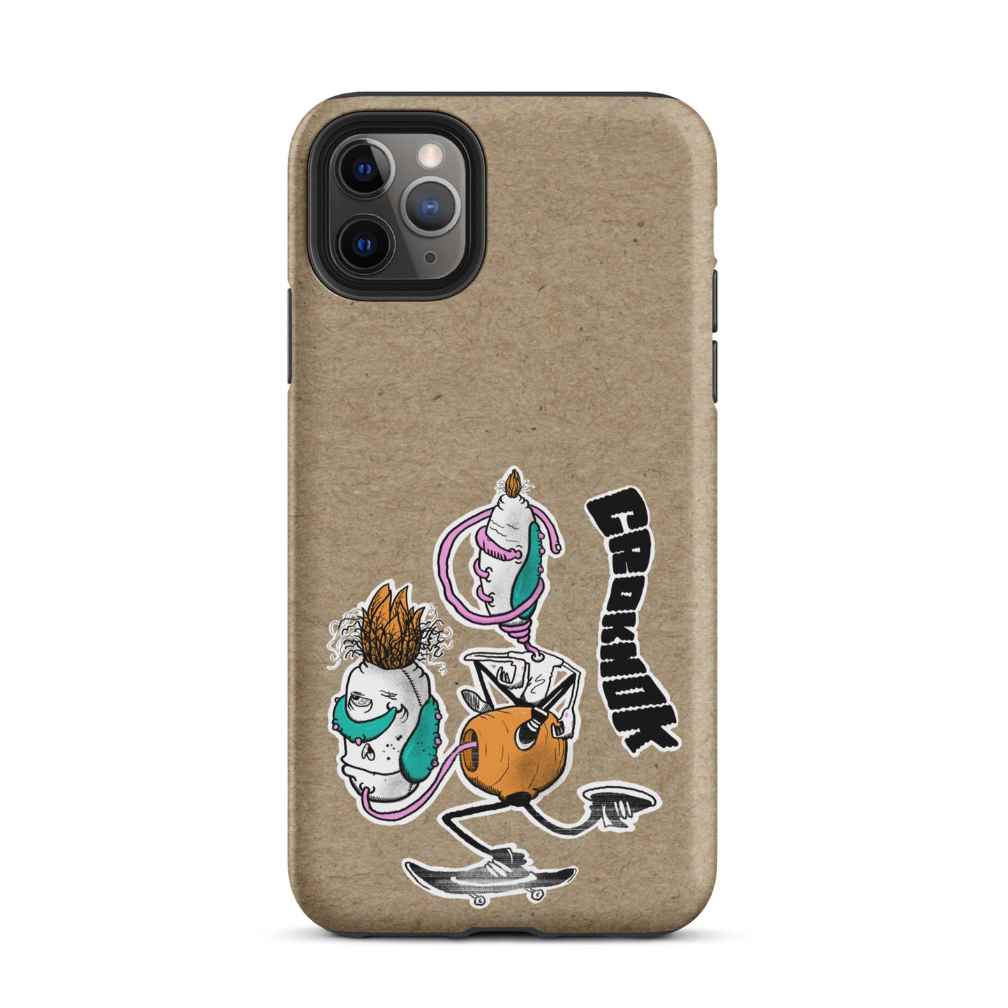 iPhone case - Skateboarding AS0025 beigh