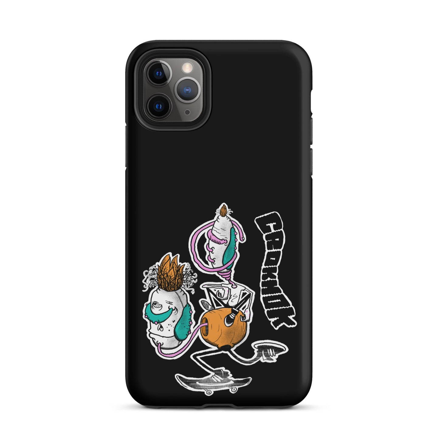 iPhone case - Skateboarding AS0025 Black