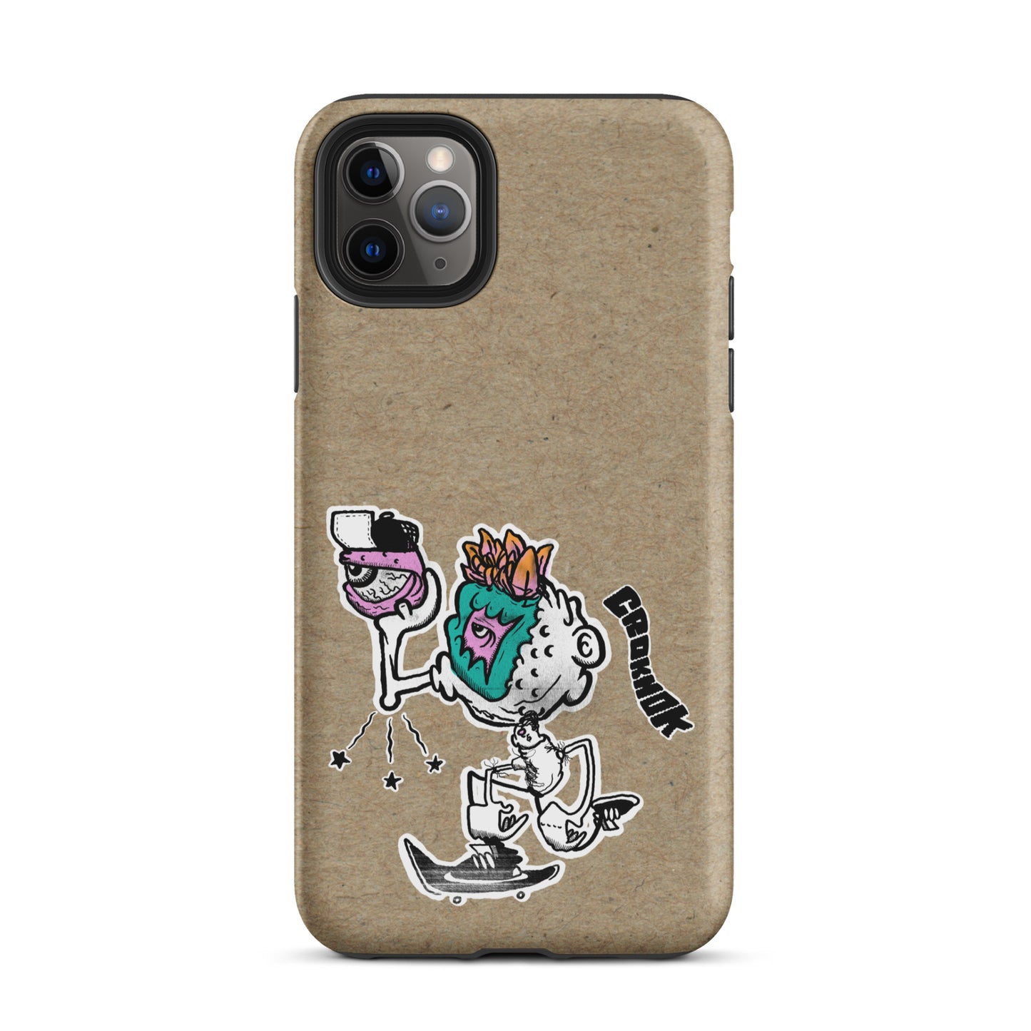 iPhone case - Skateboarding AS0025 Beigh
