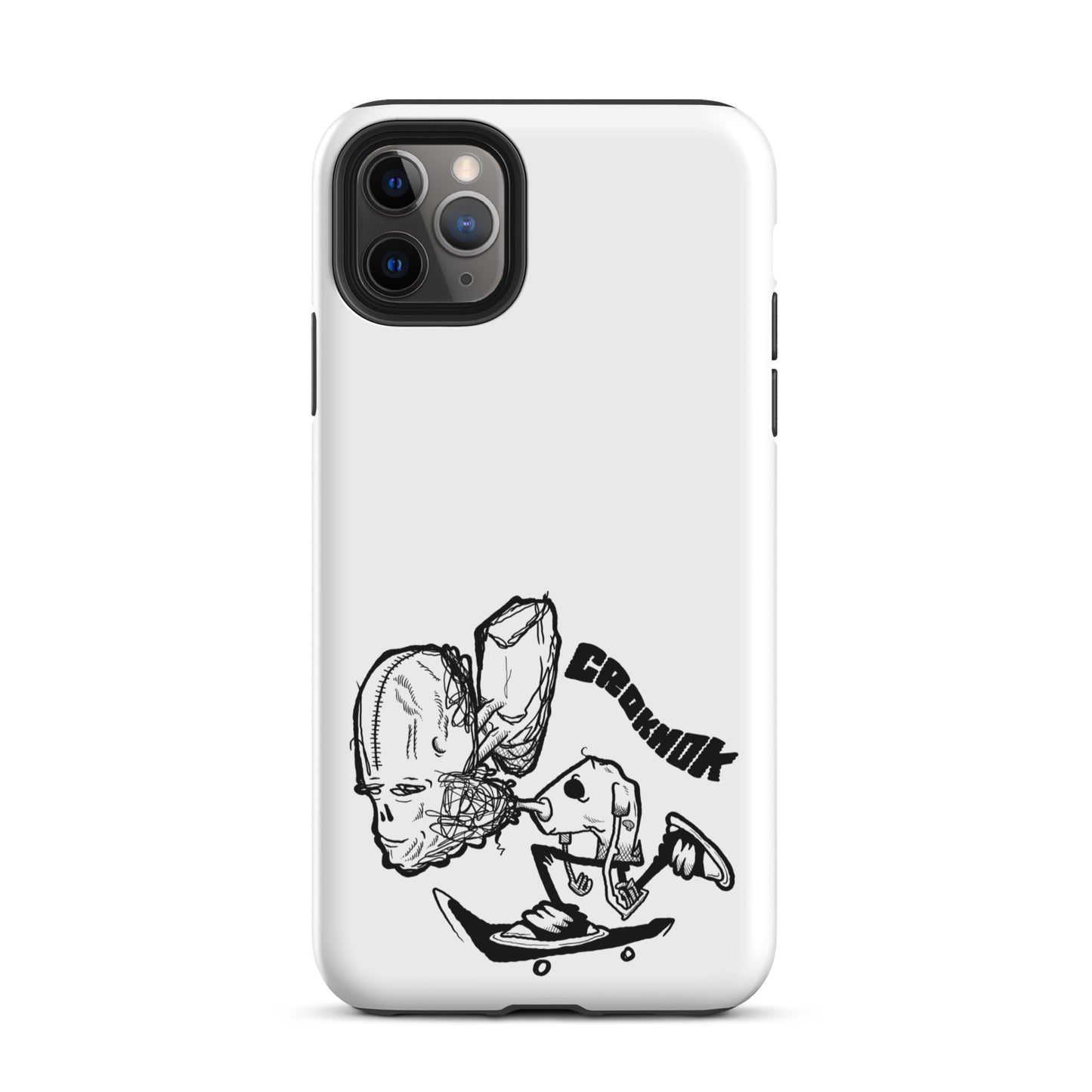 iPhone case - Skateboarding AS0037 White