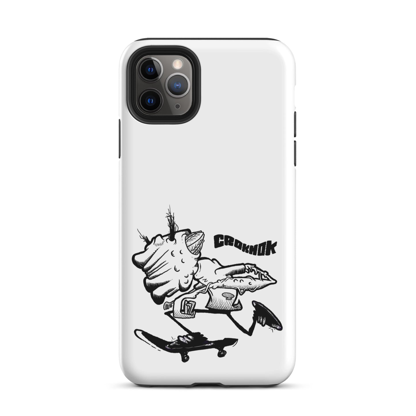 iPhone case - Skateboarding AS0036 White
