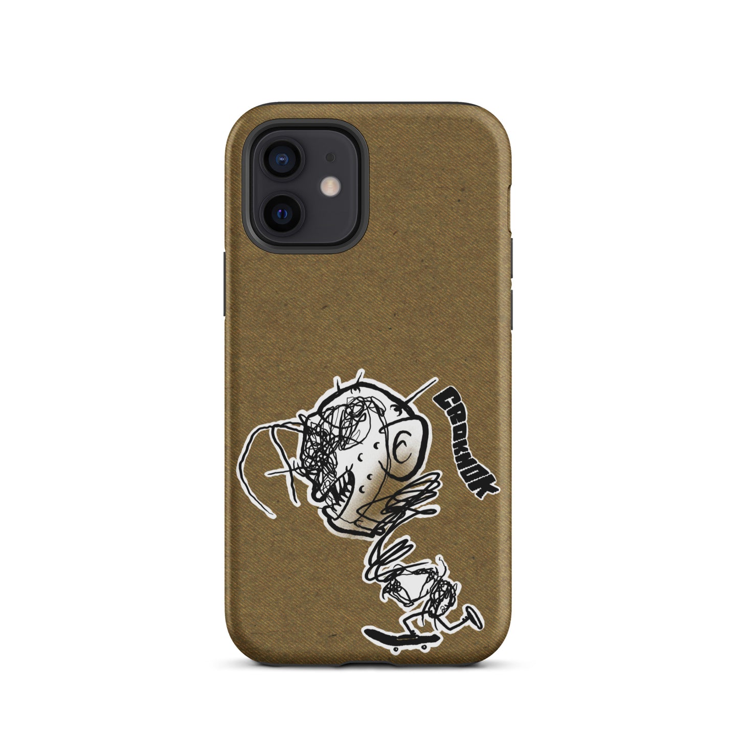 iPhone case - Skateboarding AS0021 Brown