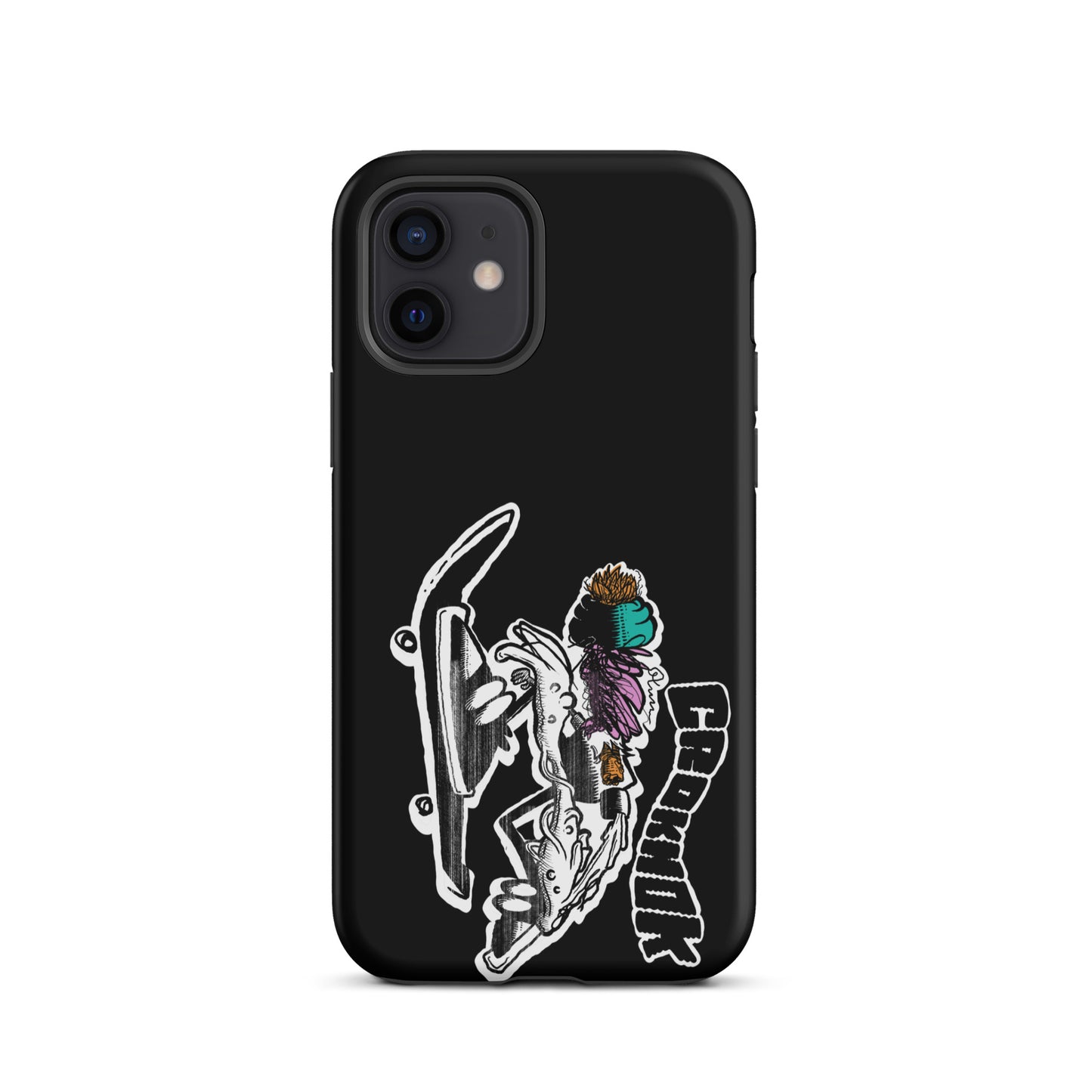 iPhone case - Skateboarding AS0035 Black