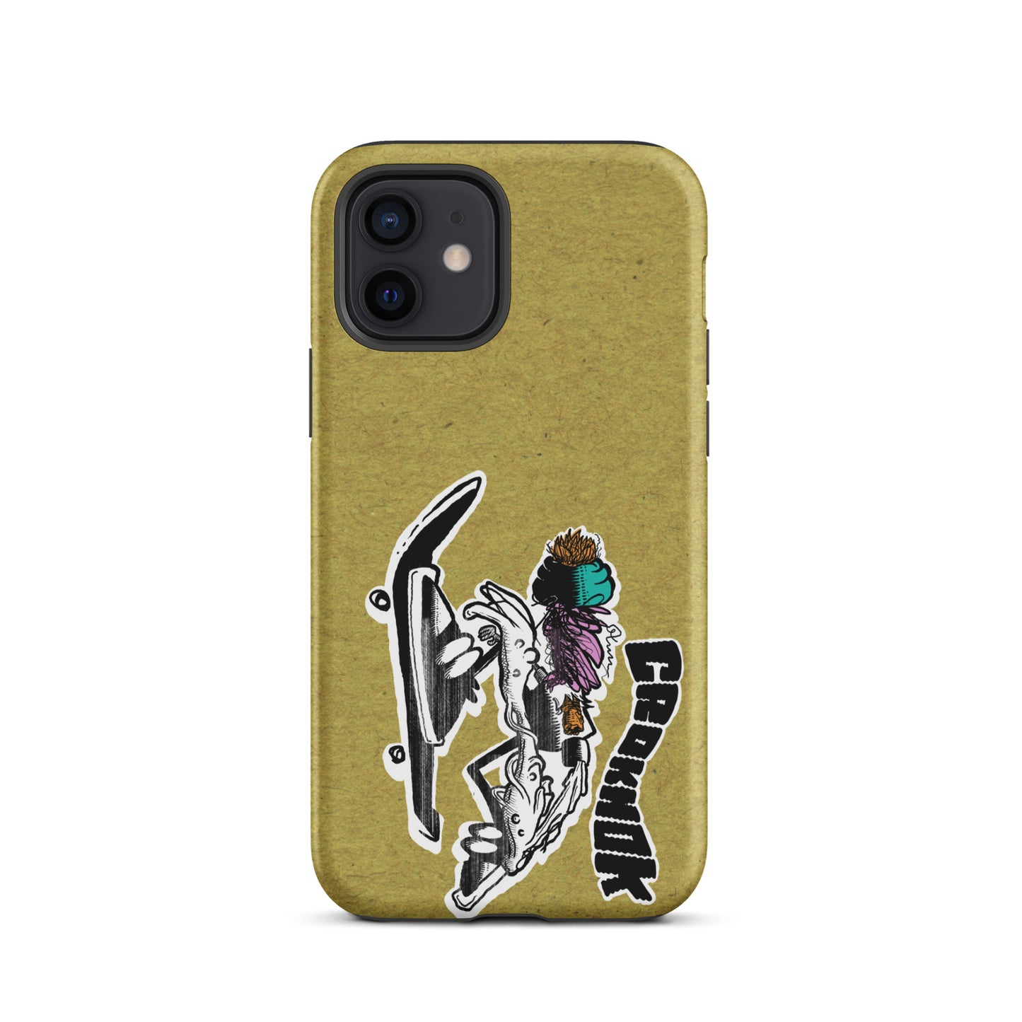 iPhone case - Skateboarding AS0035 Yellow