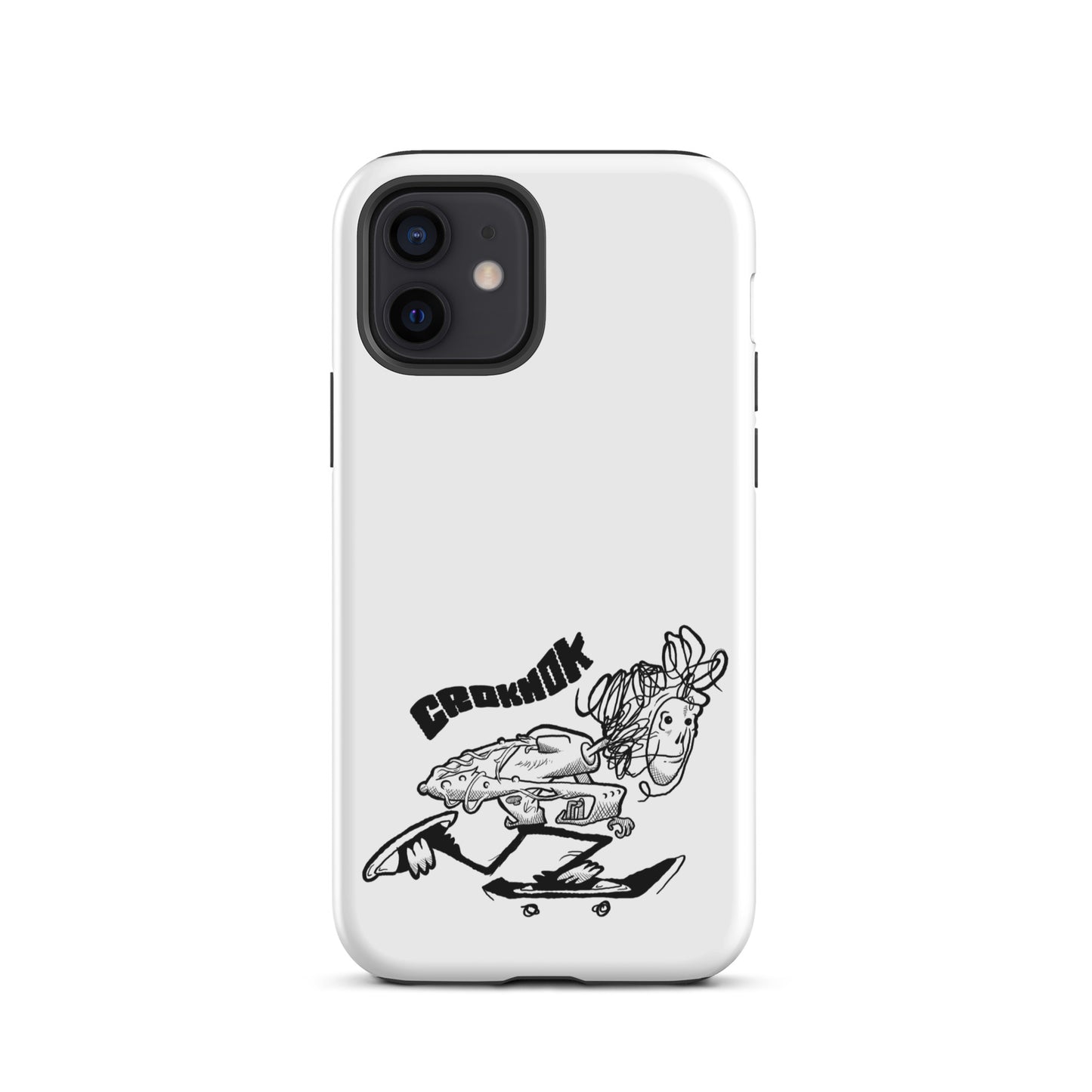 iPhone case - Skateboarding AS0039 White