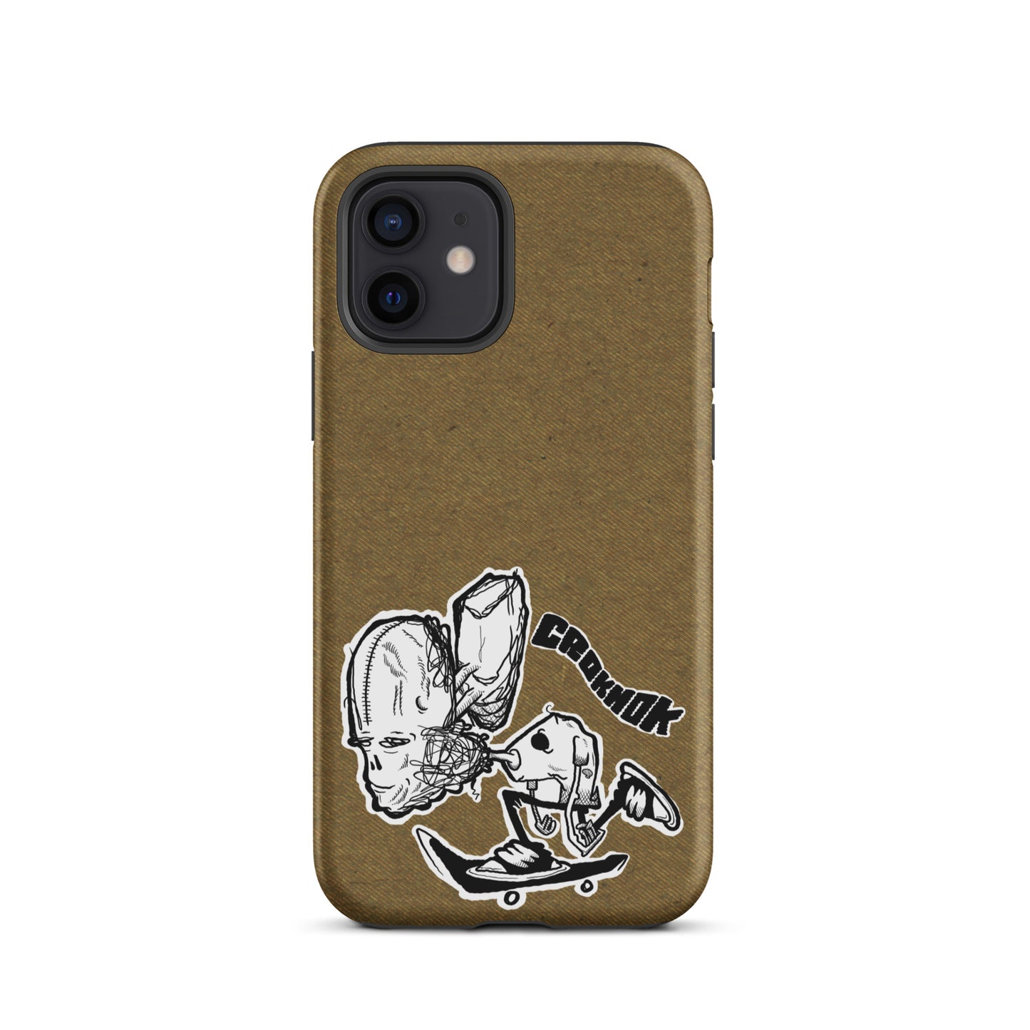 iPhone case - Skateboarding AS0037 Brown