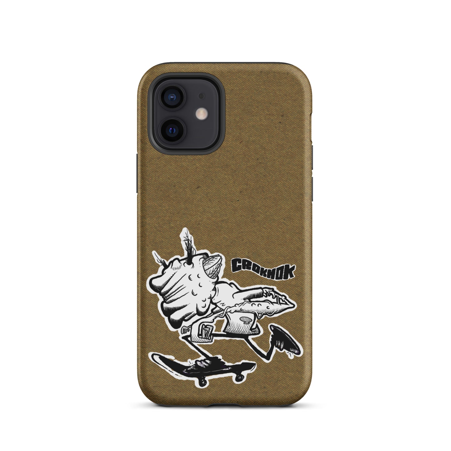 iPhone case - Skateboarding AS0036 Brown
