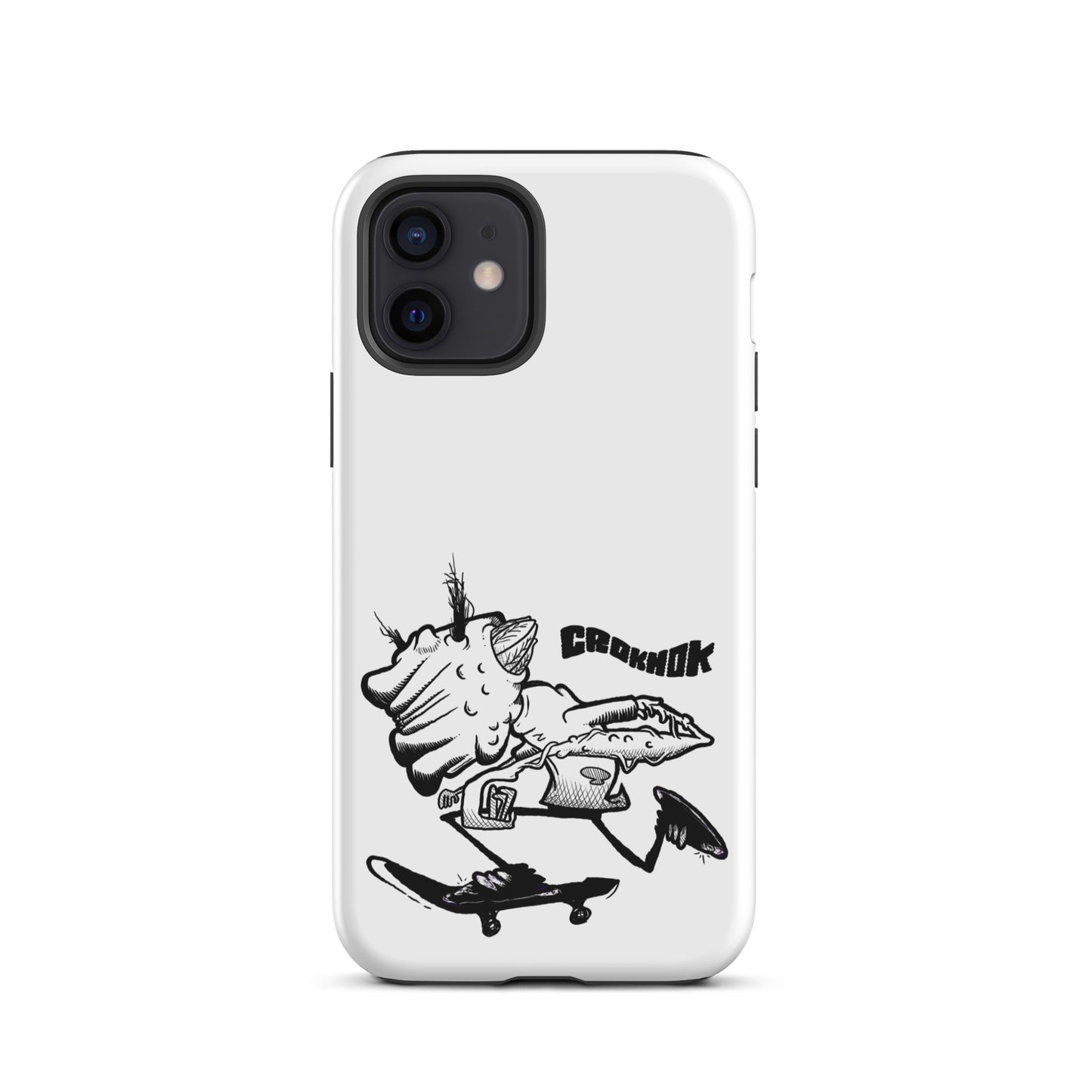 iPhone case - Skateboarding AS0036 White