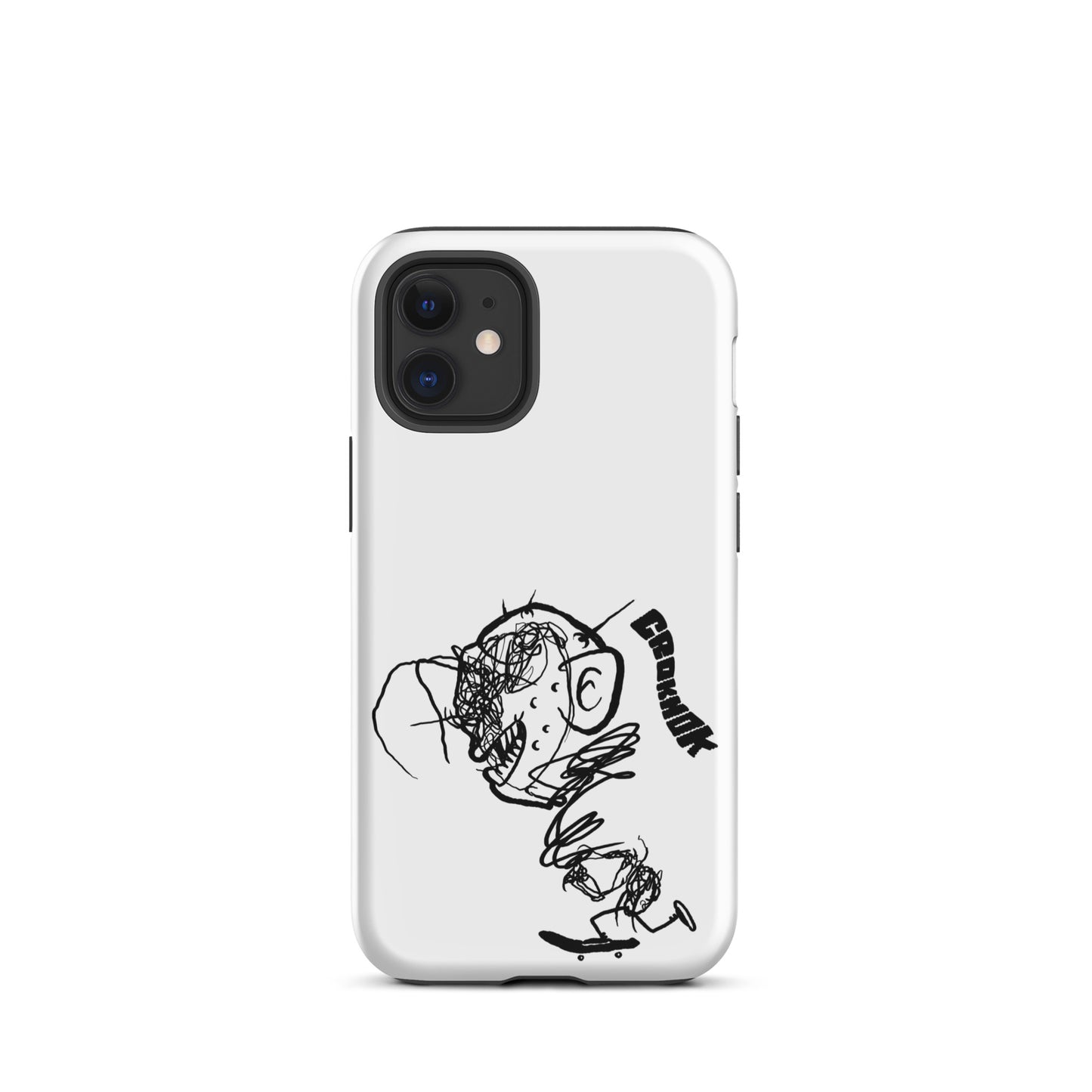 iPhone case - Skateboarding AS0021 White