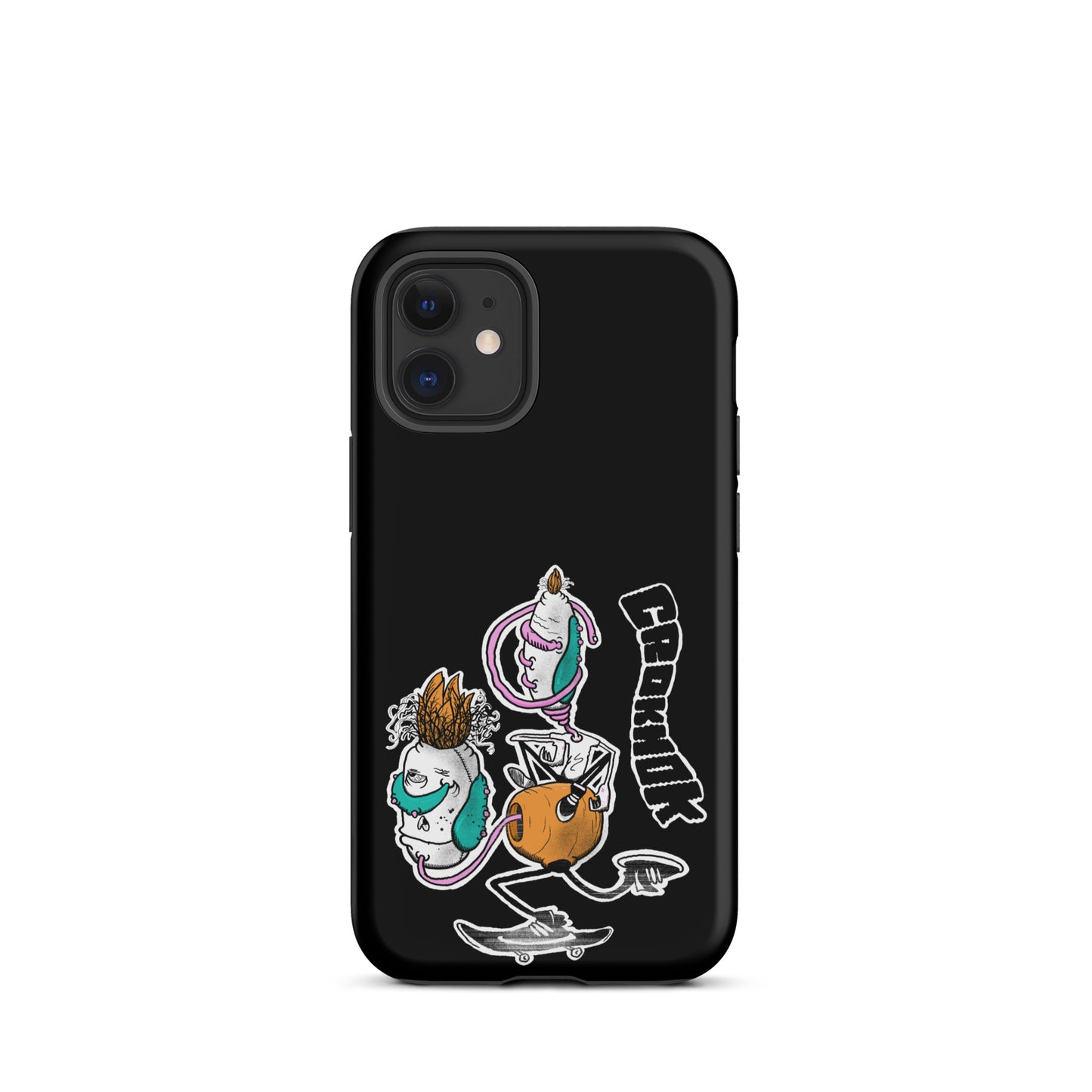 iPhone case - Skateboarding AS0025 Black