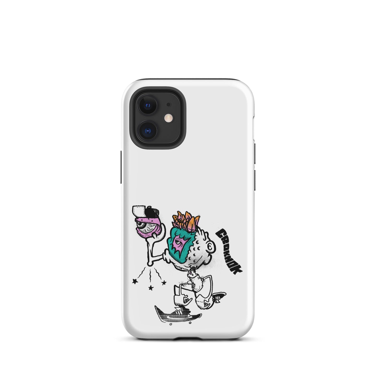 iPhone case - Skateboarding AS0025 White