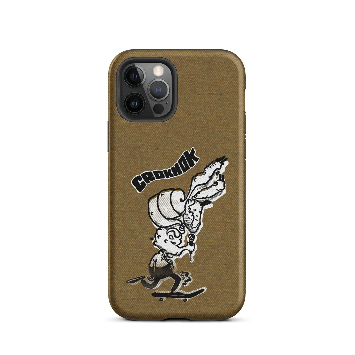 iPhone case - Skateboarding AS0012 Brown