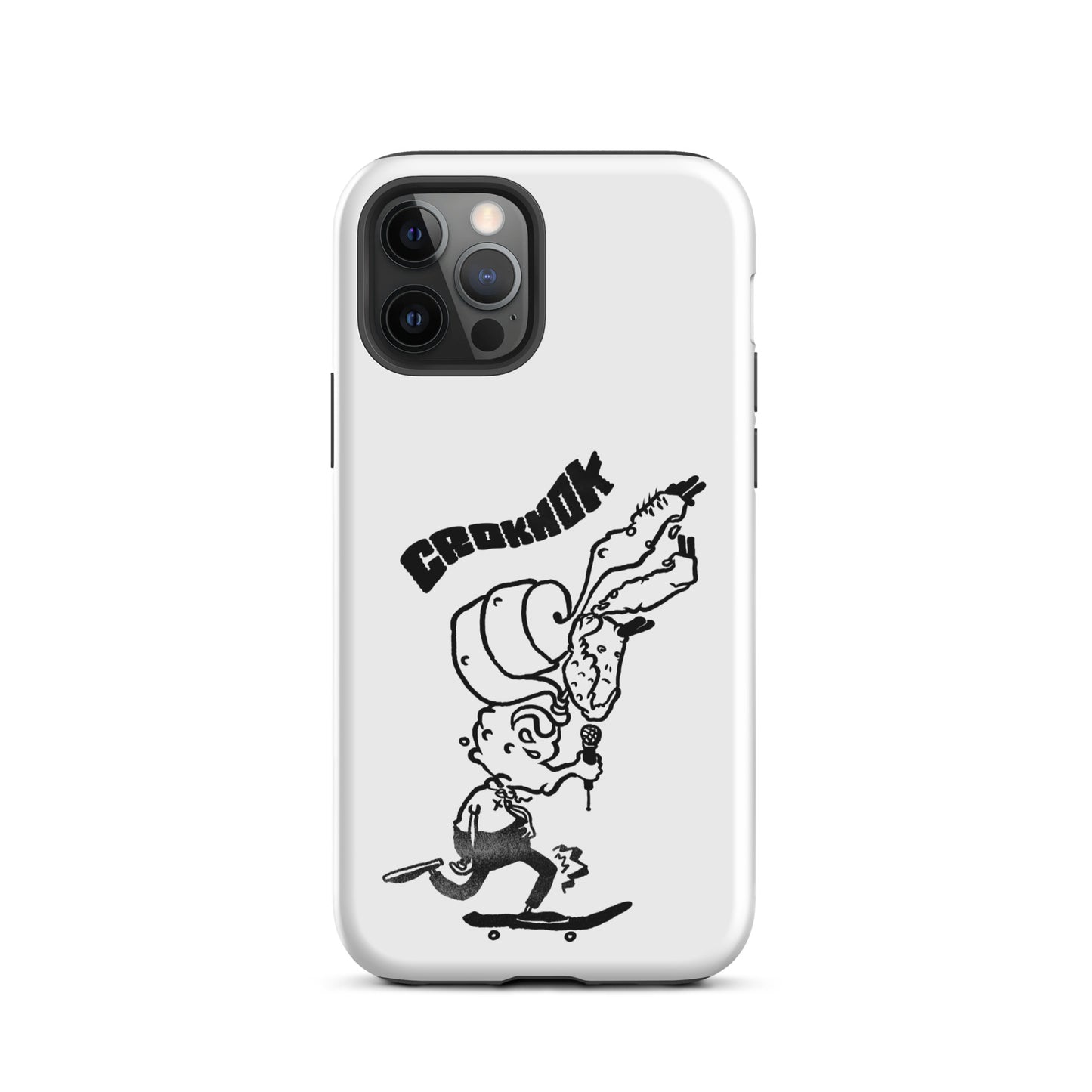 iPhone case - Skateboarding AS0012 White