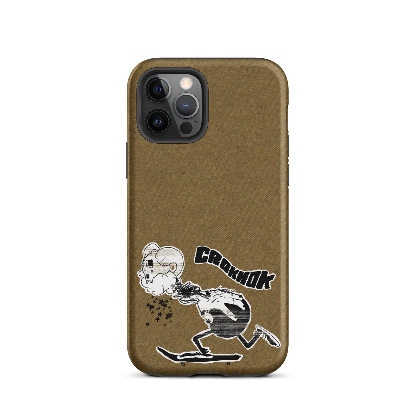 iPhone case - Skateboarding AS0015 Brown