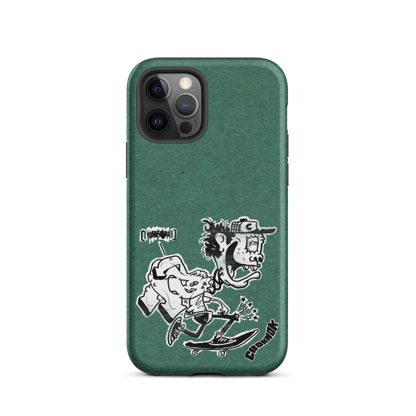 iPhone case - Skateboarding AS0017 Green
