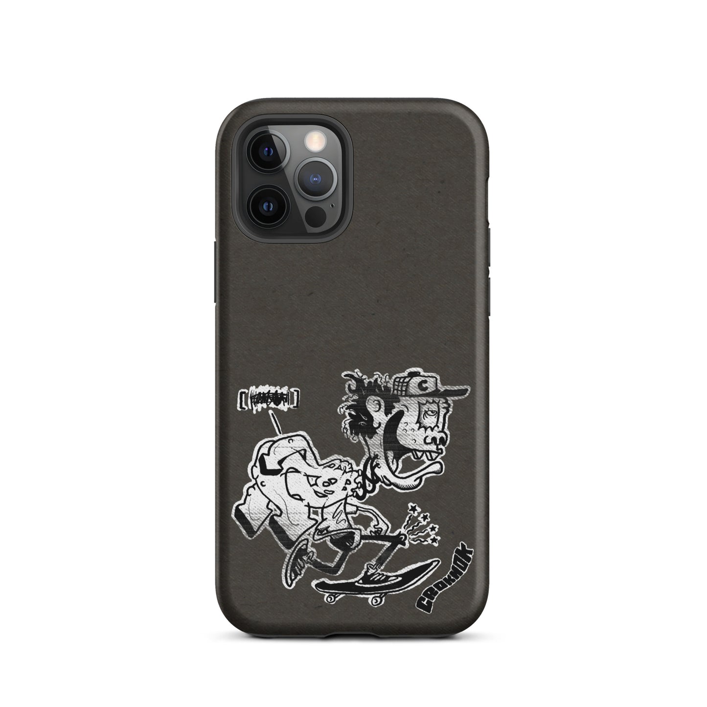 iPhone case - Skateboarding AS0017 Grey