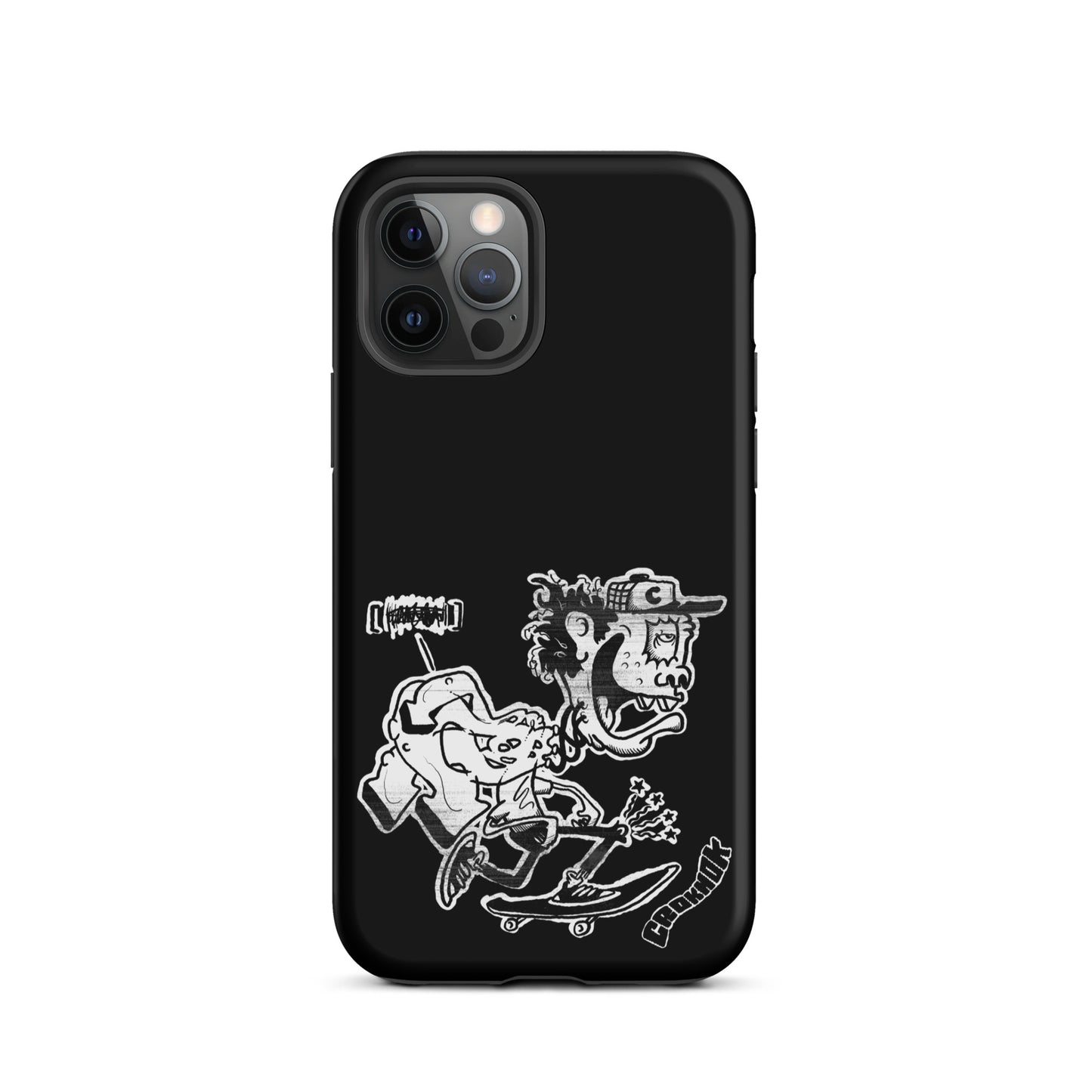 iPhone case - Skateboarding AS0017 Black