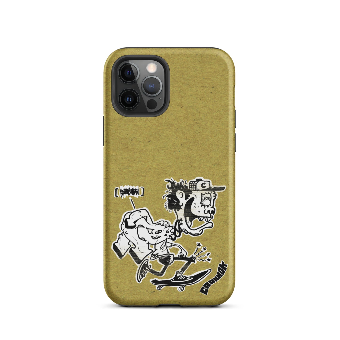 iPhone case - Skateboarding AS0017 Yellow