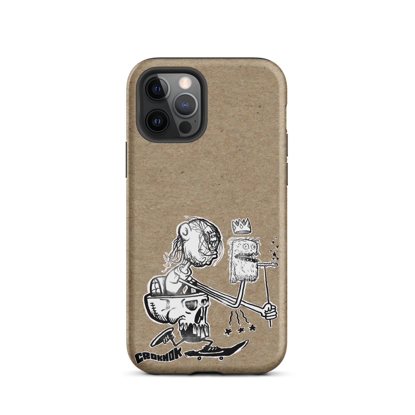 iPhone case - Skateboarding AS0019 Beigh